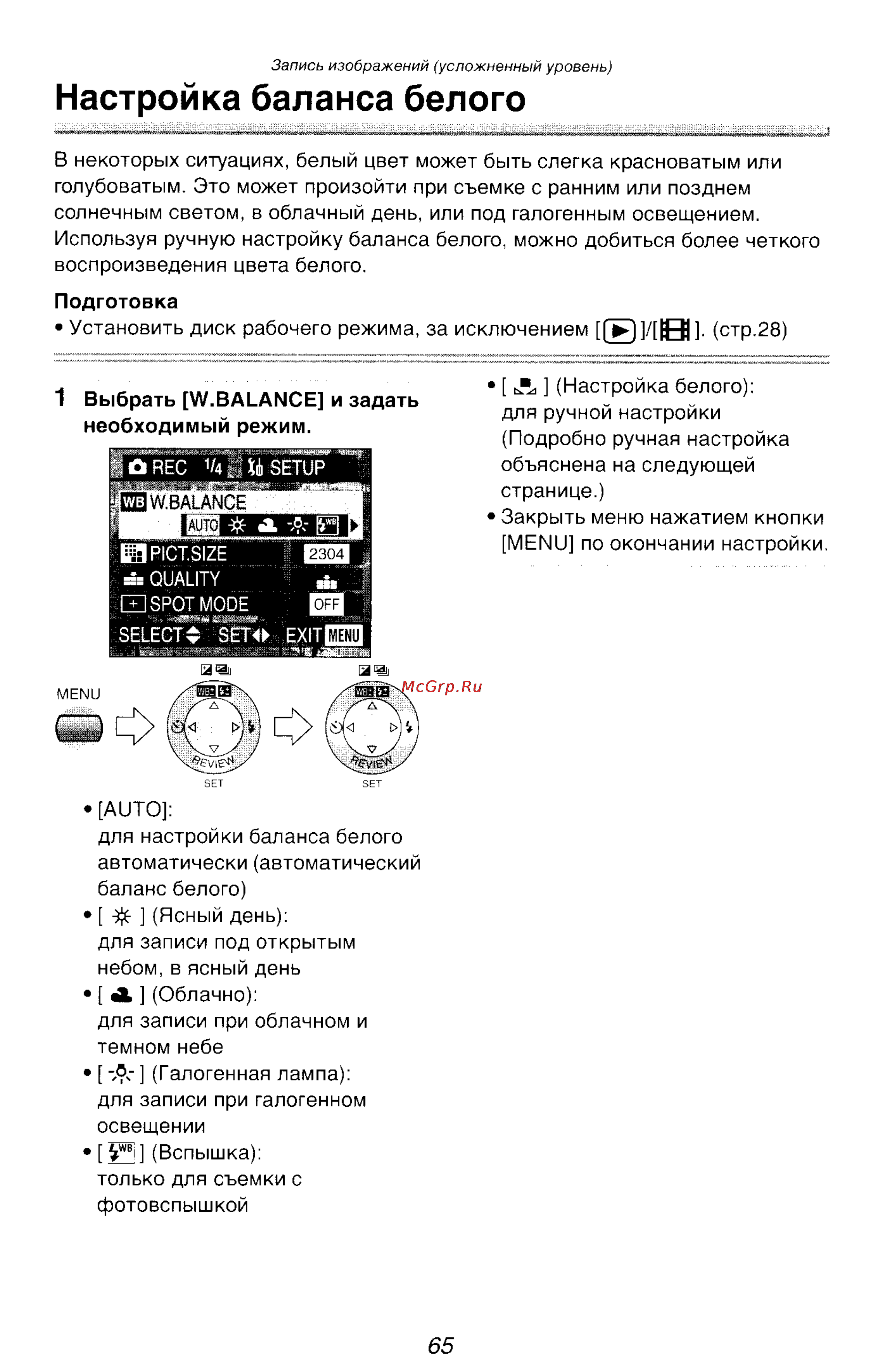 Panasonic LUMIX DMC-FZ10 Инструкция по эксплуатации онлайн [65/182] 33076