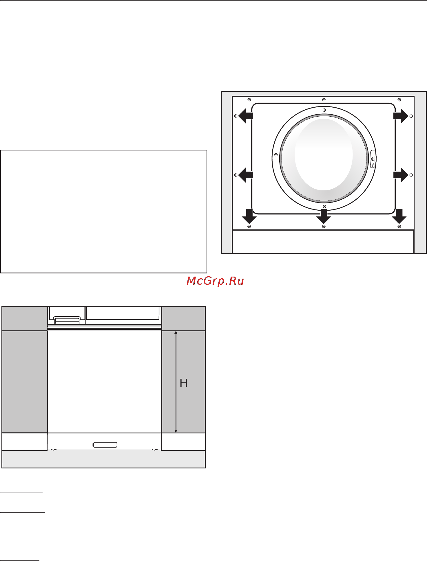 Miele W 2839i WPM [58/76] Ìîíòàæ ëèöåâîé ïàíåëè 58