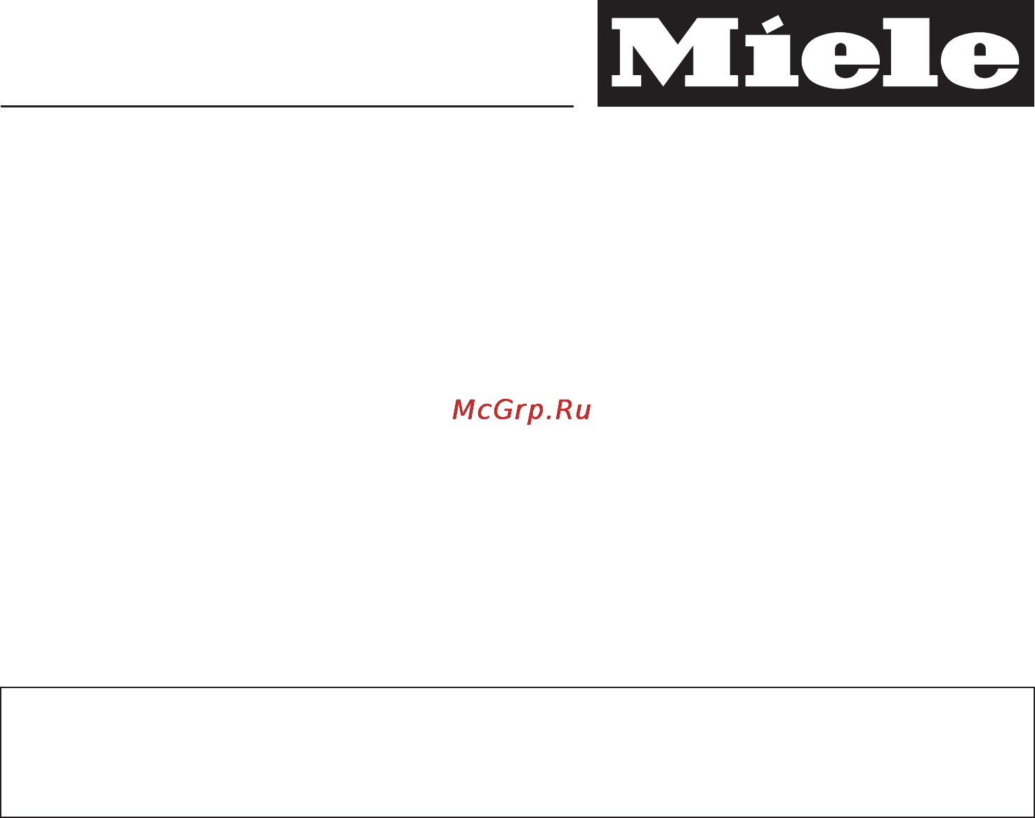 Miele W 1734 WPS Инструкция по эксплуатации онлайн [56/64] 33148