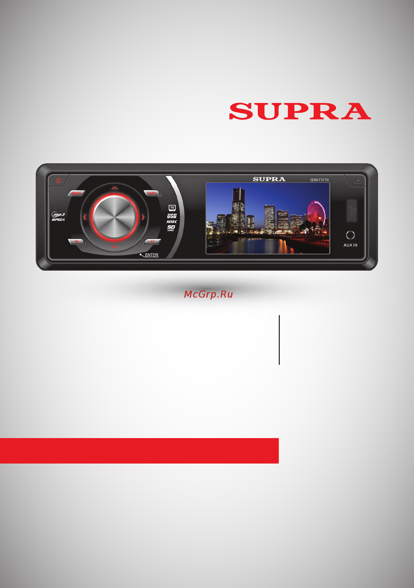 Supra SDM-T3170 Инструкция по эксплуатации онлайн