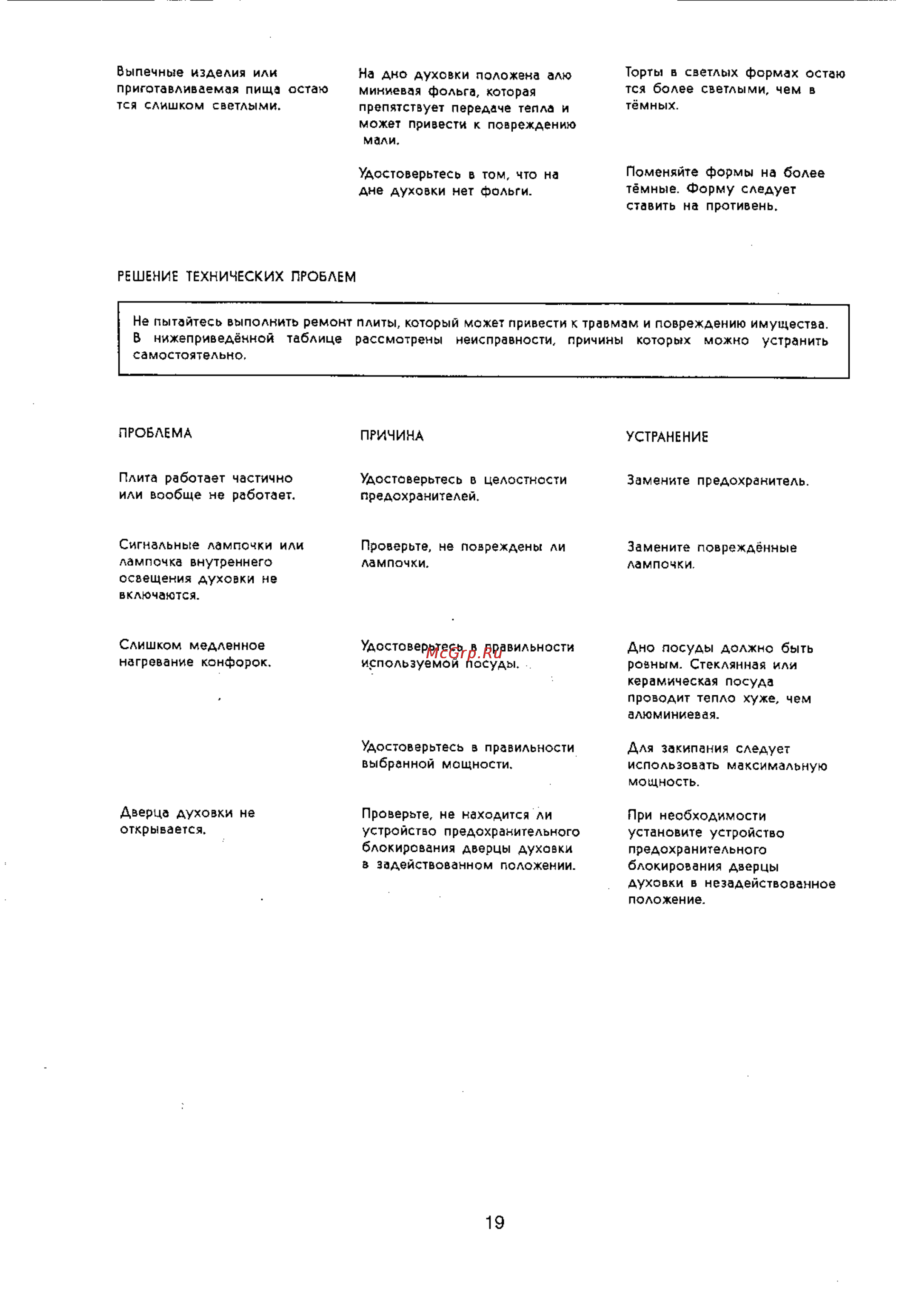 Zanussi Z 630 N Инструкция по эксплуатации онлайн [10/23] 33203