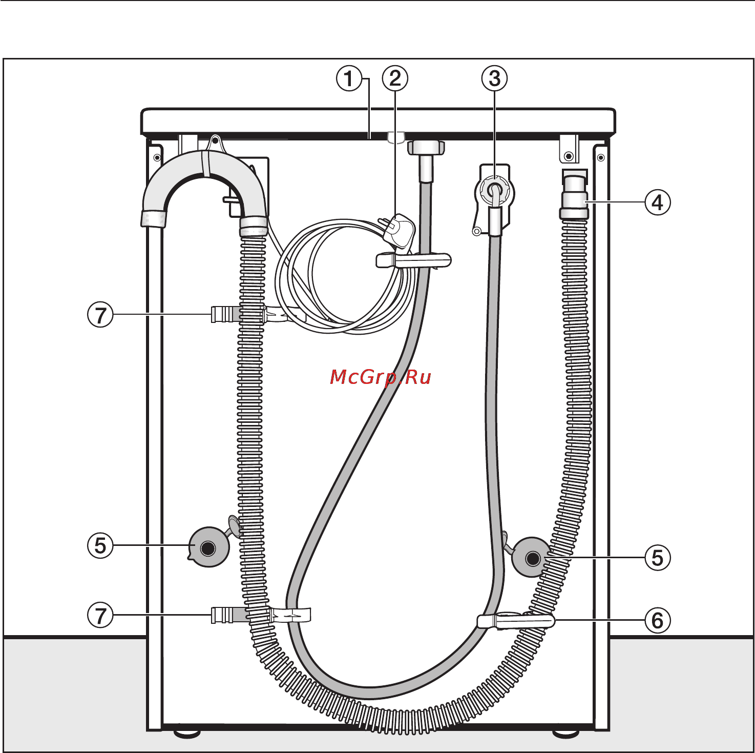 Miele W 1714 [42/60] Âèä ñçàäè 42