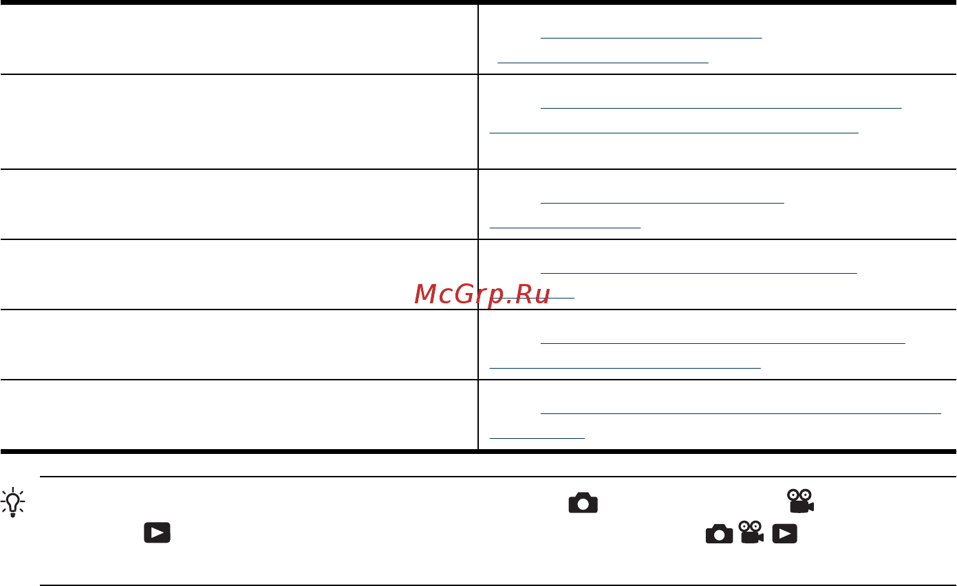 HP Photosmart R740 [10/55] Совет для переключения между режимами съемка фото запись видео и воспроизведение сдвиньте переключатель в необходимое положение