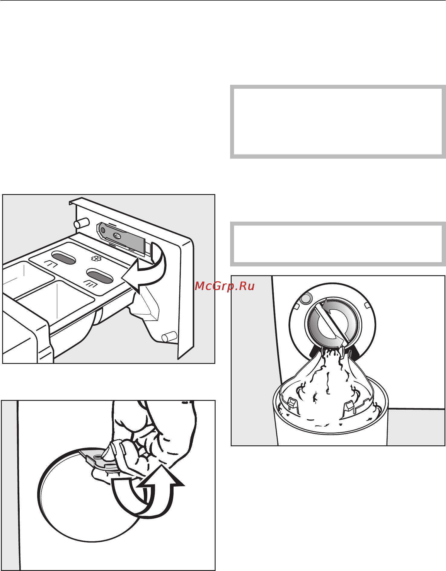 Miele W 1514 [38/60] Çàñîðåíèå ñëèâà 38