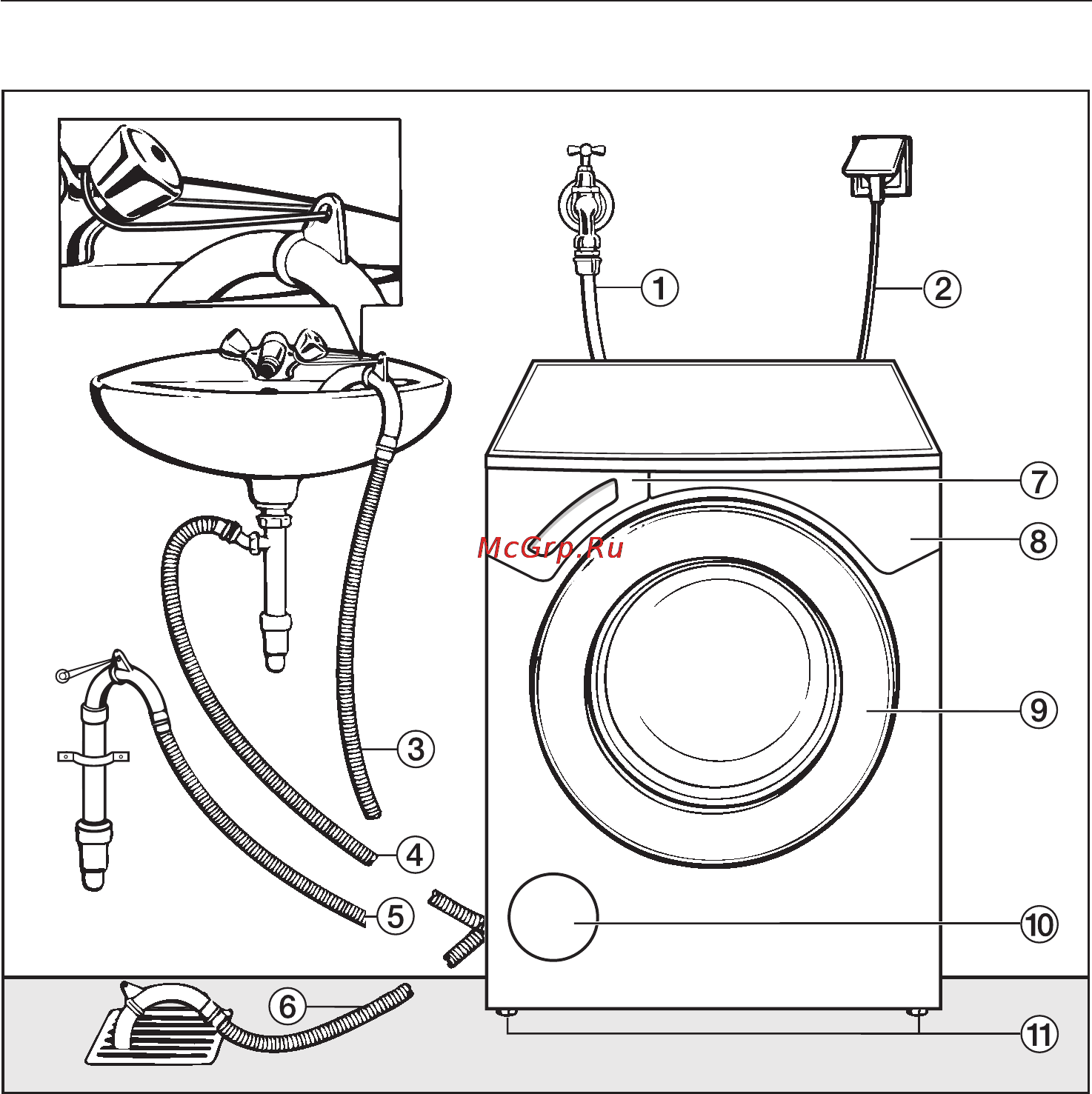 Miele W 1514 [41/60] Âèä ñïåðåäè 41