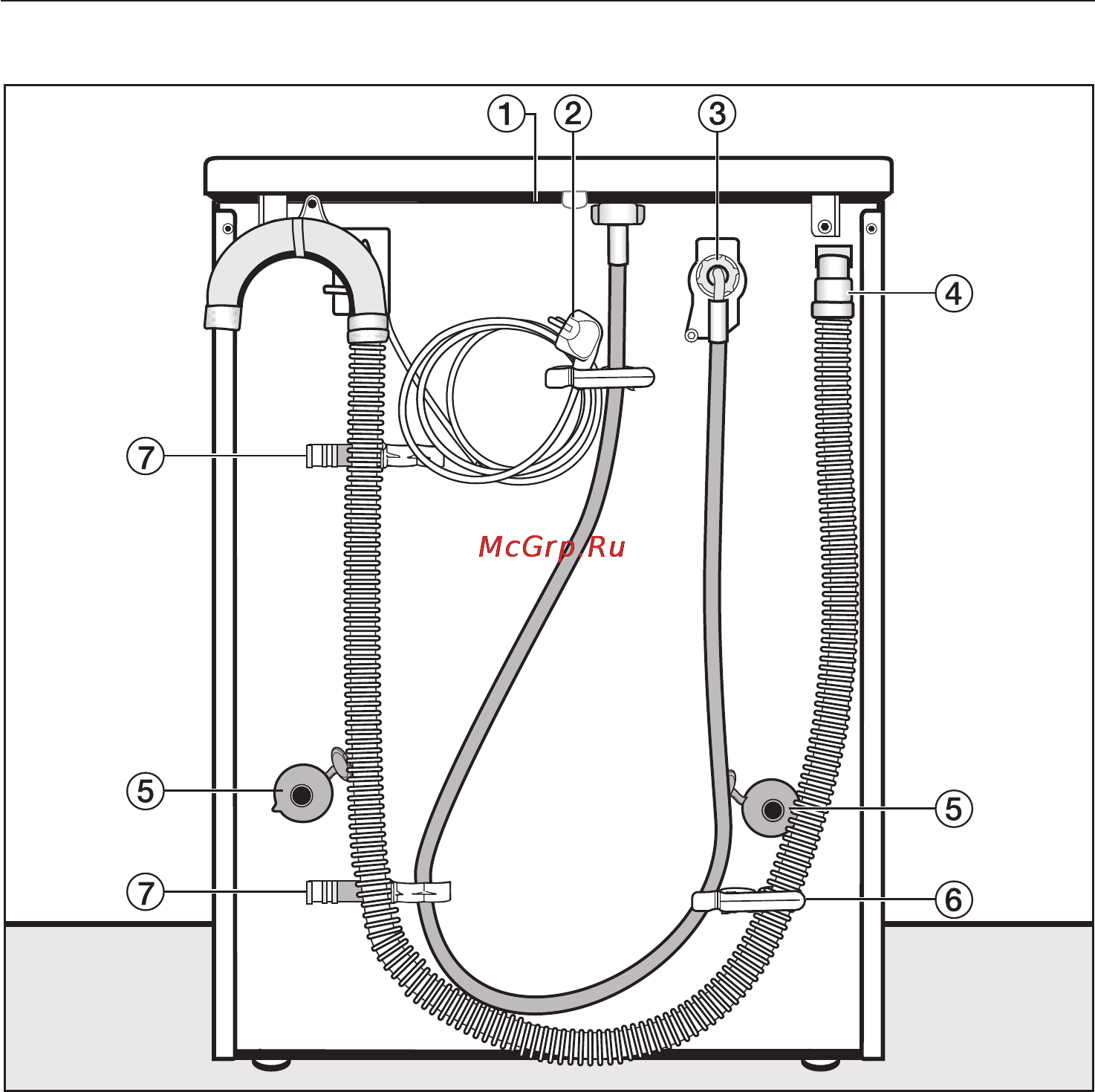 Miele W 1514 [42/60] Âèä ñçàäè 42