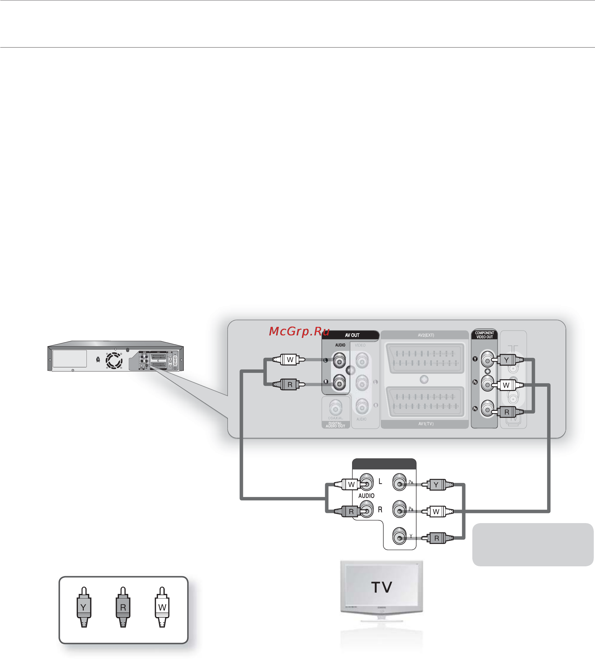 Samsung DVD-VR370 [24/80] Cоединения и настройка