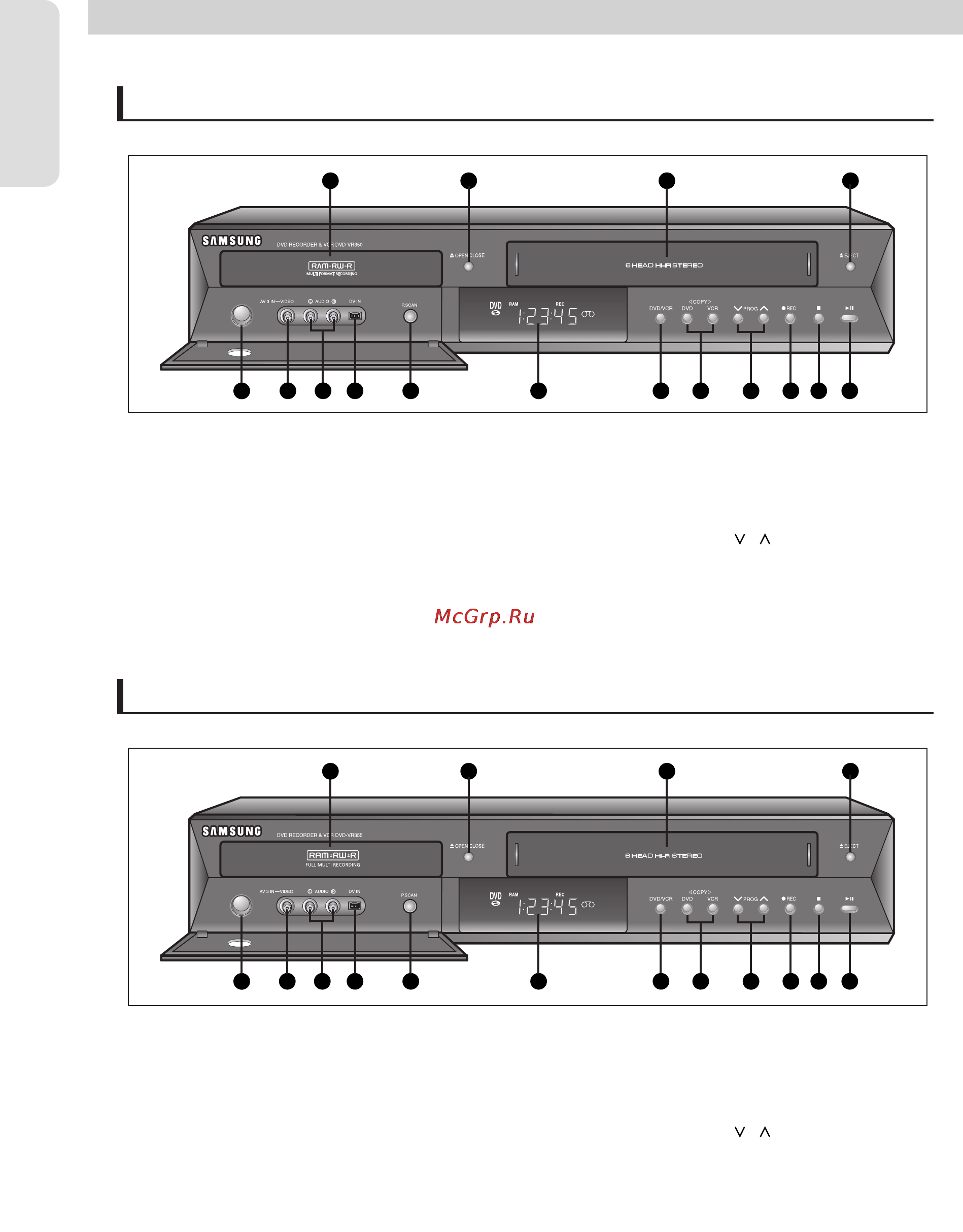 Samsung DVD-VR355 [96/168] Опис