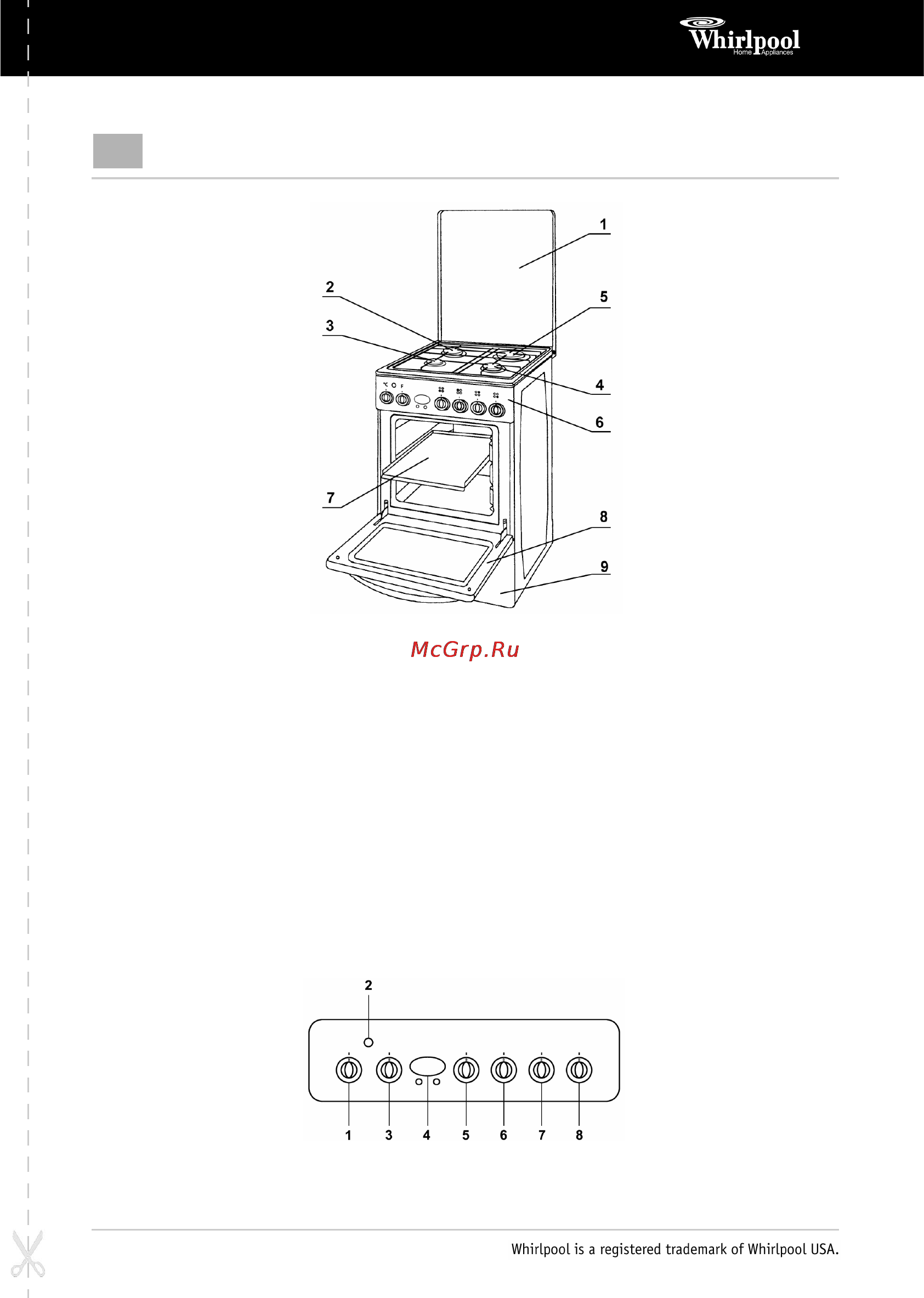 Whirlpool ACM 542 Инструкция по эксплуатации онлайн