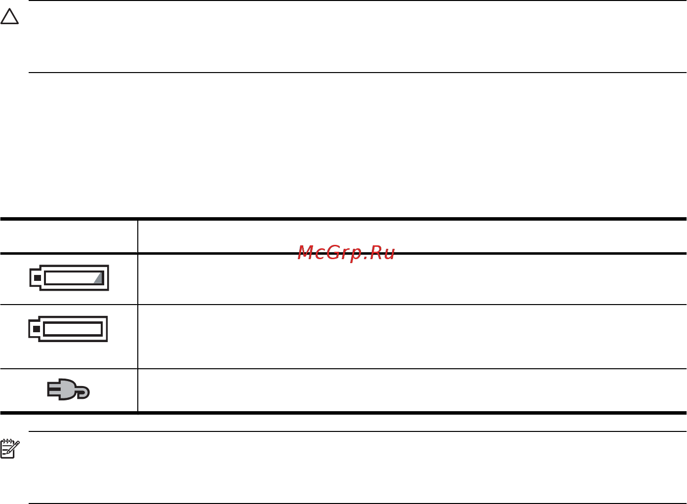 HP Photosmart M630 [49/56] Меры предосторожности при работе с батареями