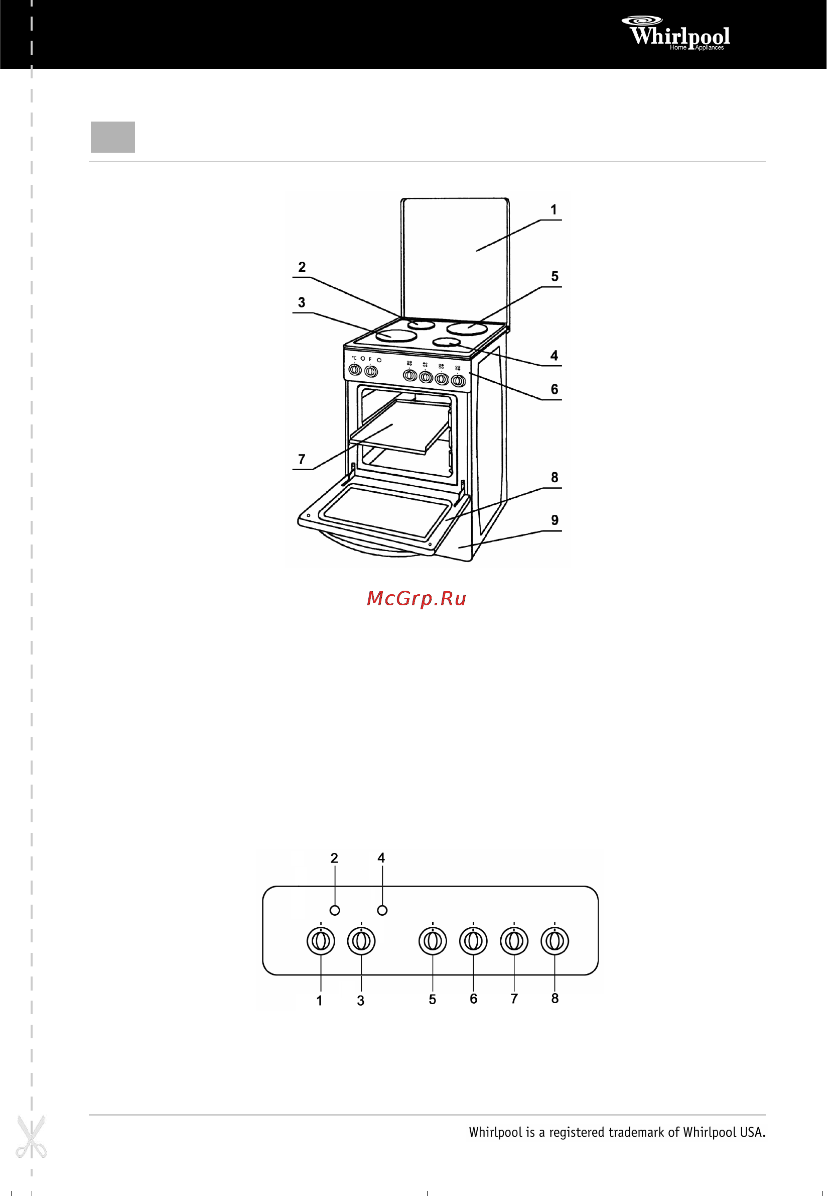 Whirlpool ACM 507 Инструкция по эксплуатации онлайн