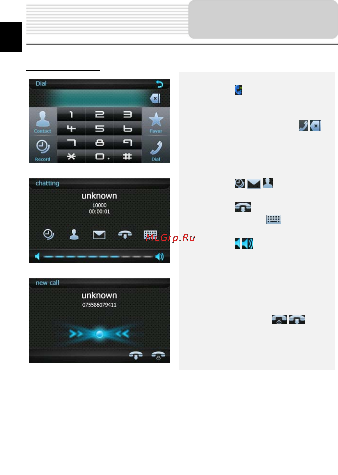 Prestigio Geo Vision 5600GPRSHD 4Gb [11/29] Набор номера
