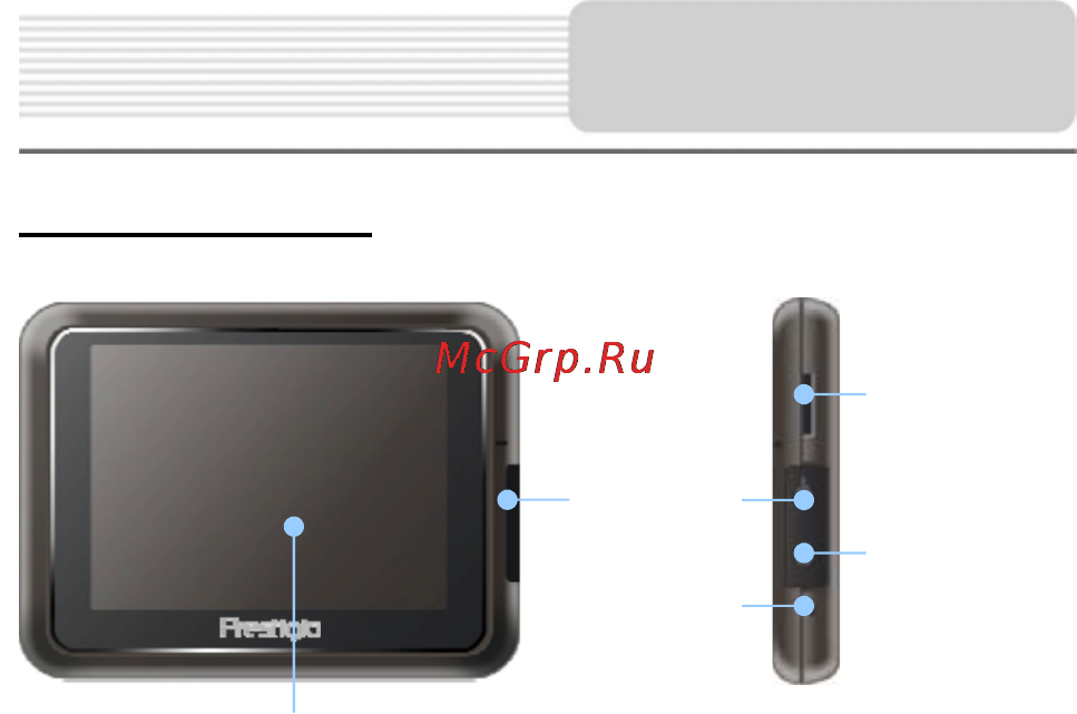 Prestigio GEOVISION 4200 [3/20] Вид спереди и сбоку
