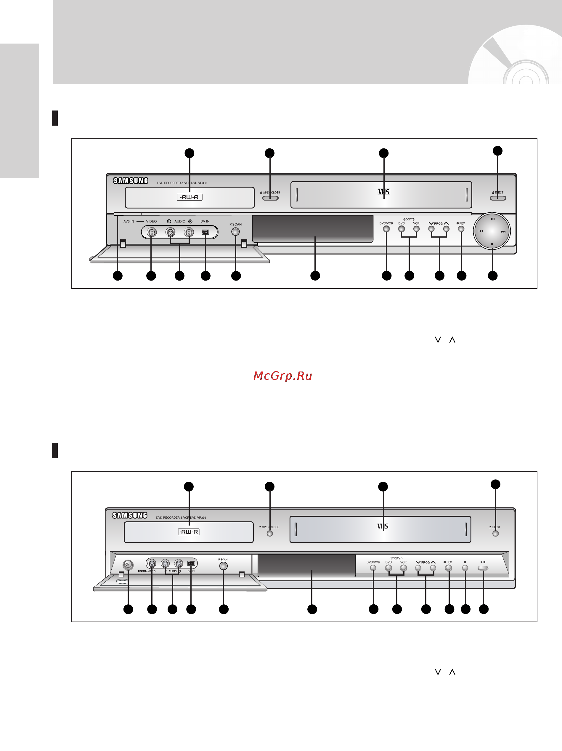 Samsung DVD-VR336 [107/190] Опис