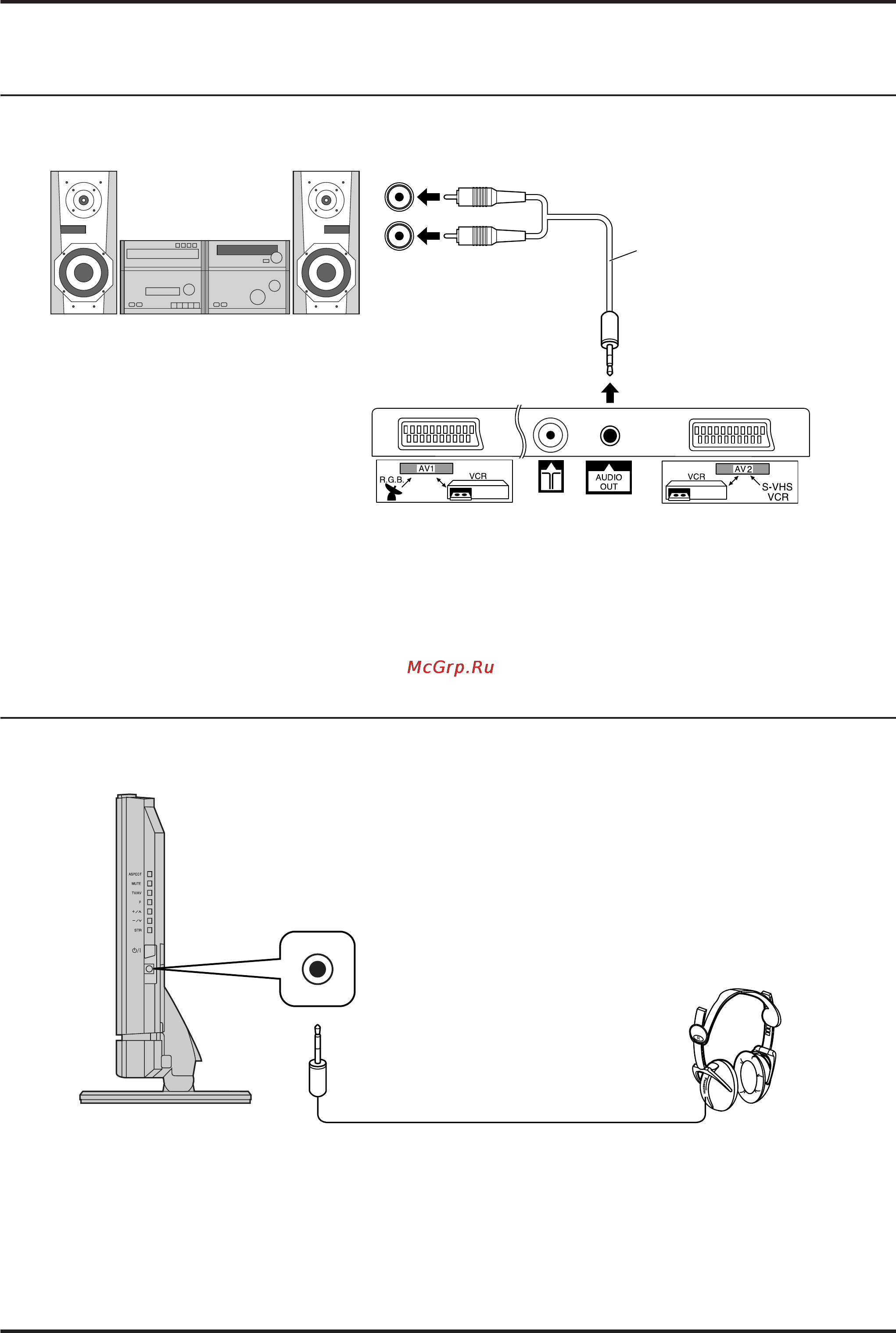 Panasonic TX-22LT2T [8/28] Ä í òóâ ëìëú ìâá audio out
