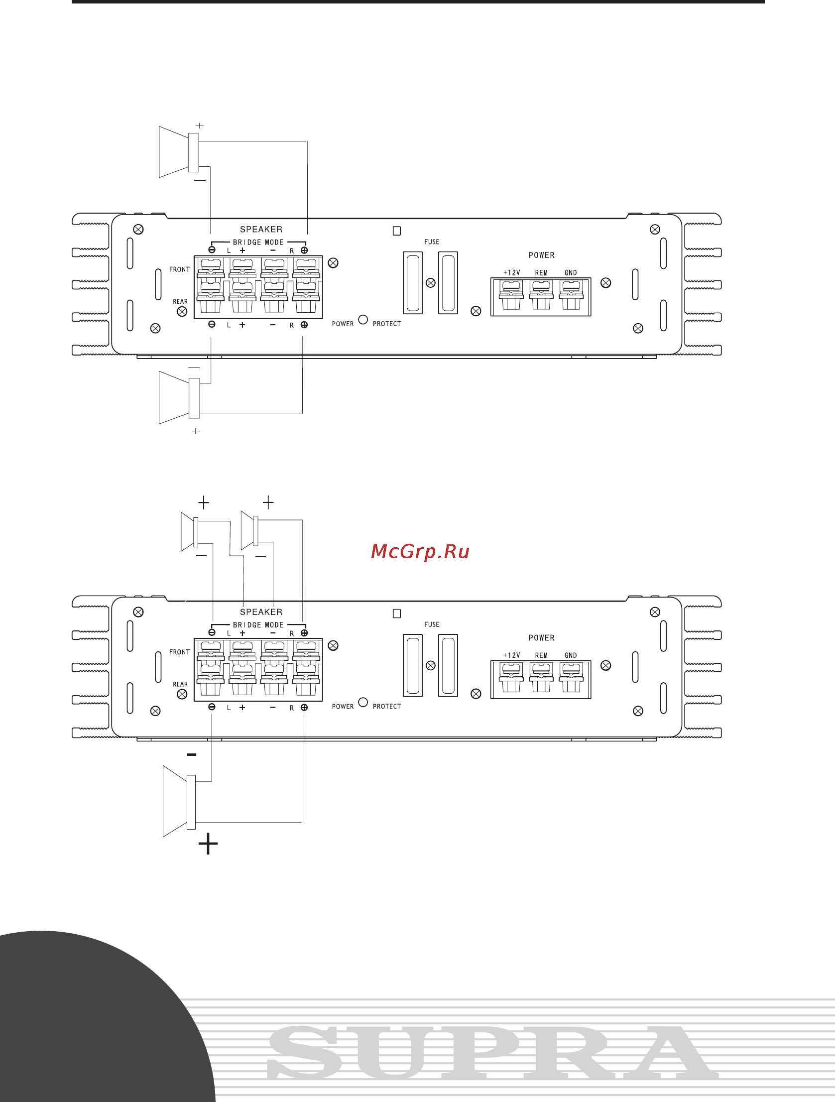 Supra BLUE DRAGON SBD-A4270 [4/11] Руководство по эксплуатации