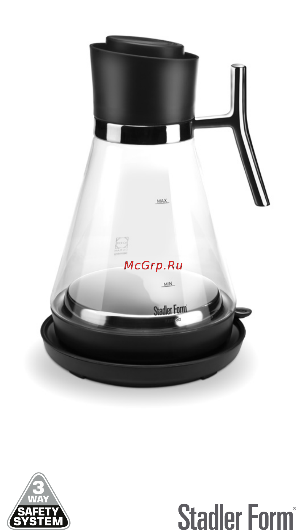 Stadler Form Kettle SixSFK.8888 Black Инструкция по эксплуатации онлайн