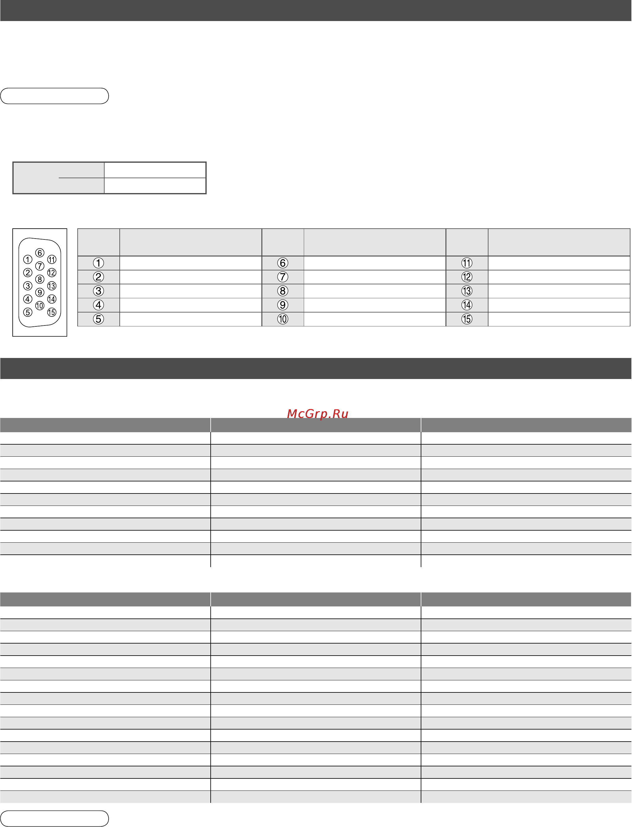 Panasonic TH-R42PY85 [44/48] Техническая информация