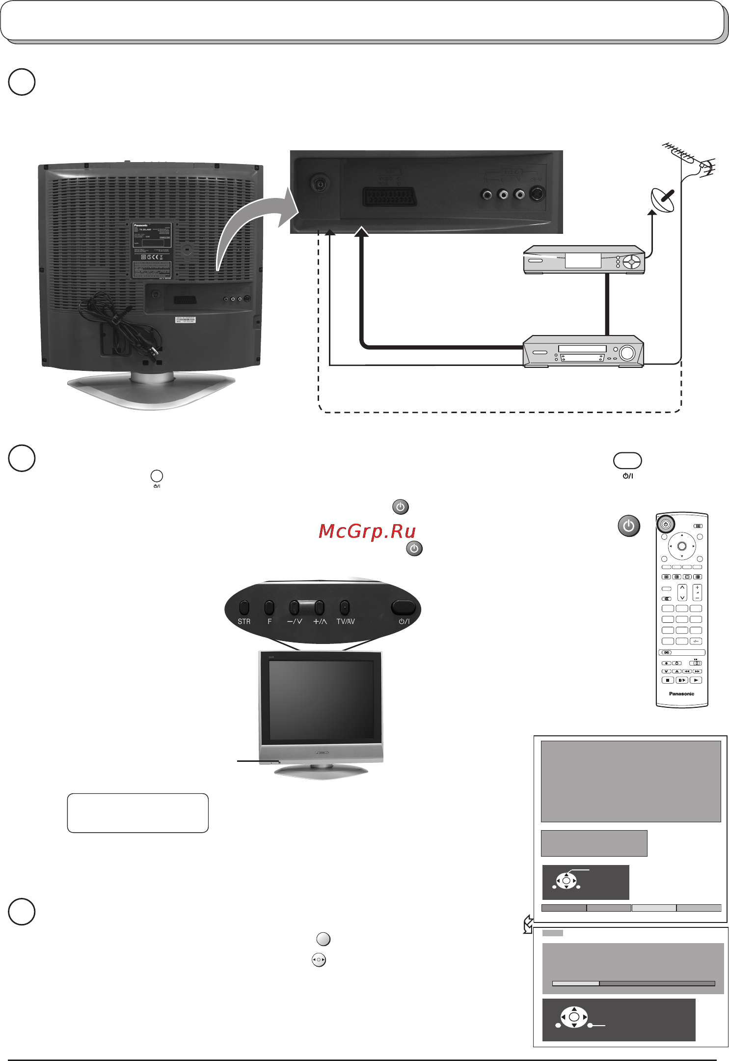 Panasonic TX-20LA6P [6/28] Руководство по эксплуатации