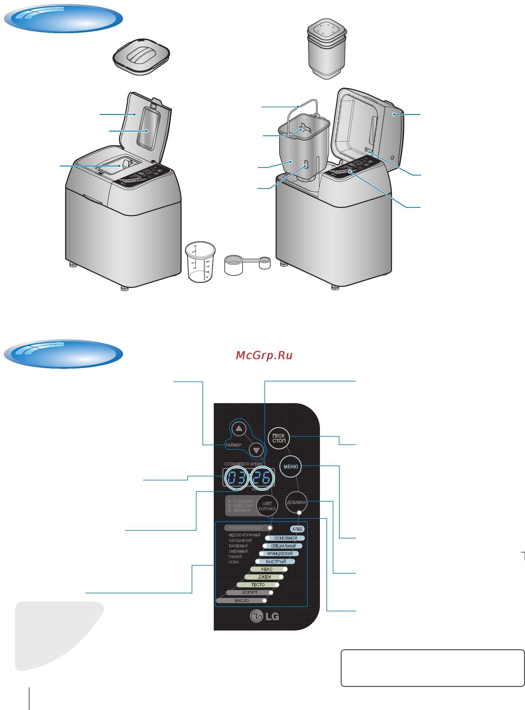 LG HB-3003BYT [50/80] Загальний опис приладу