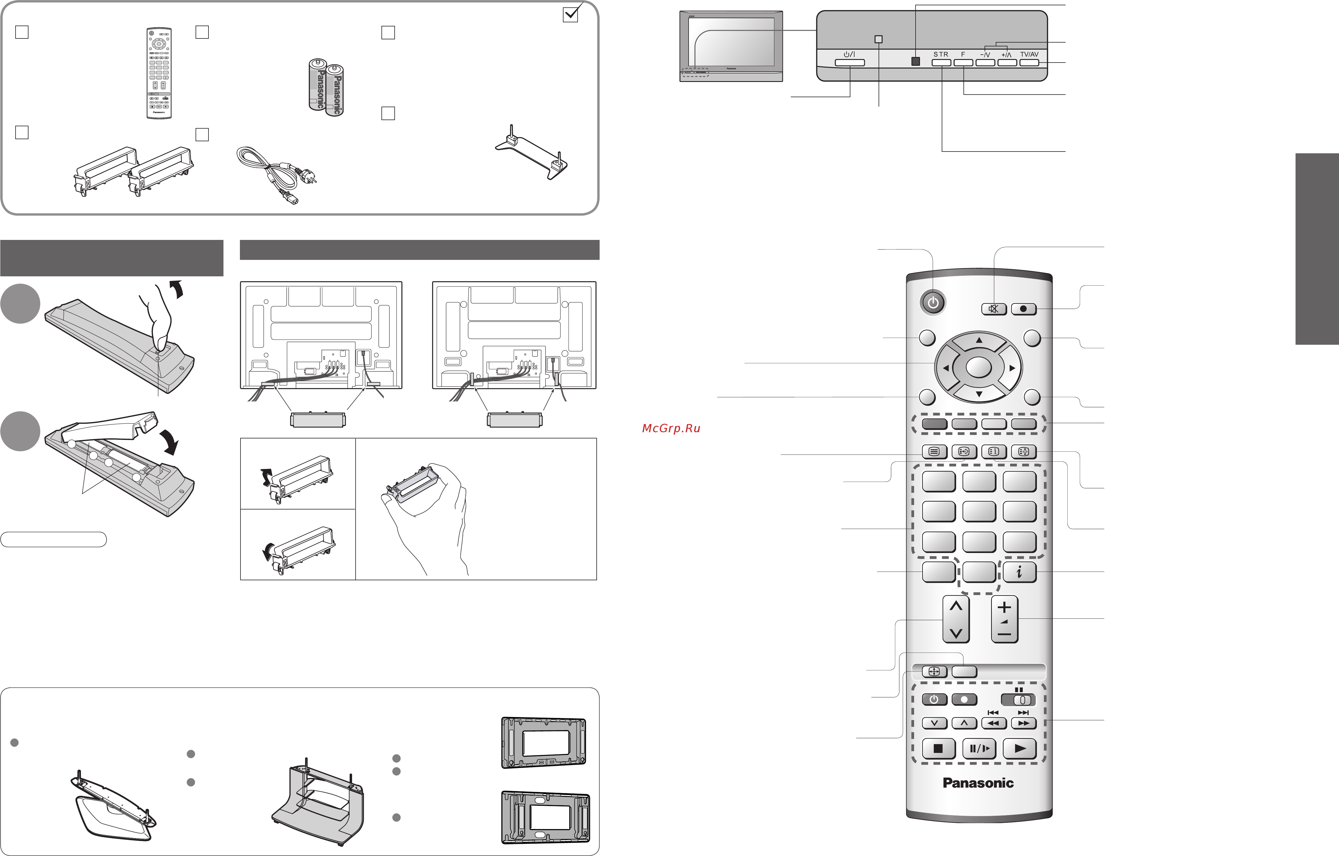 Panasonic TH-37PA60R [4/16] Инструкция по эксплуатации