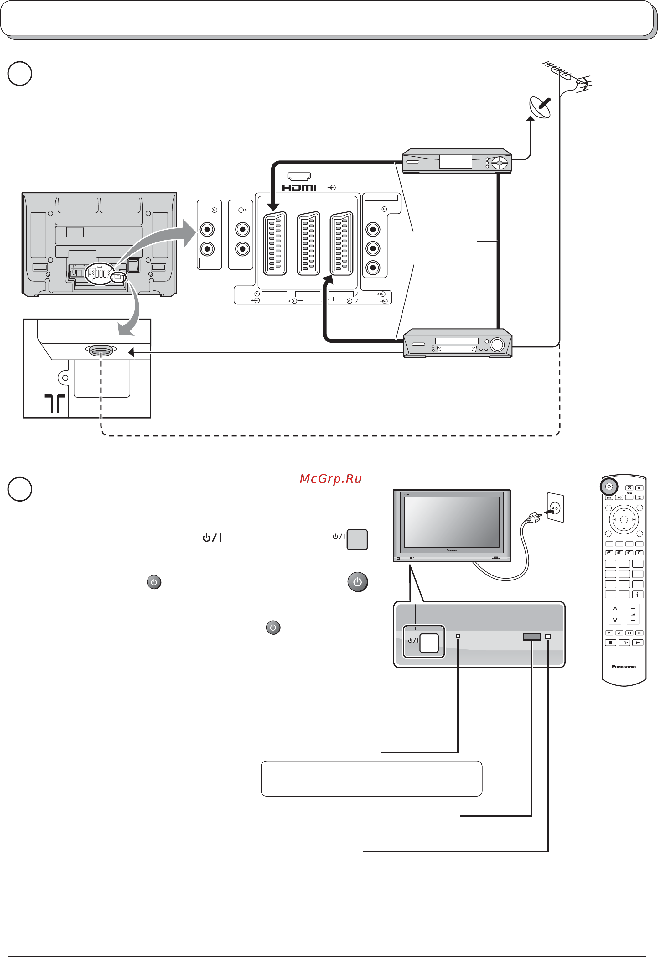 Panasonic TH-42PV500R Инструкция по эксплуатации онлайн [8/50] 33782