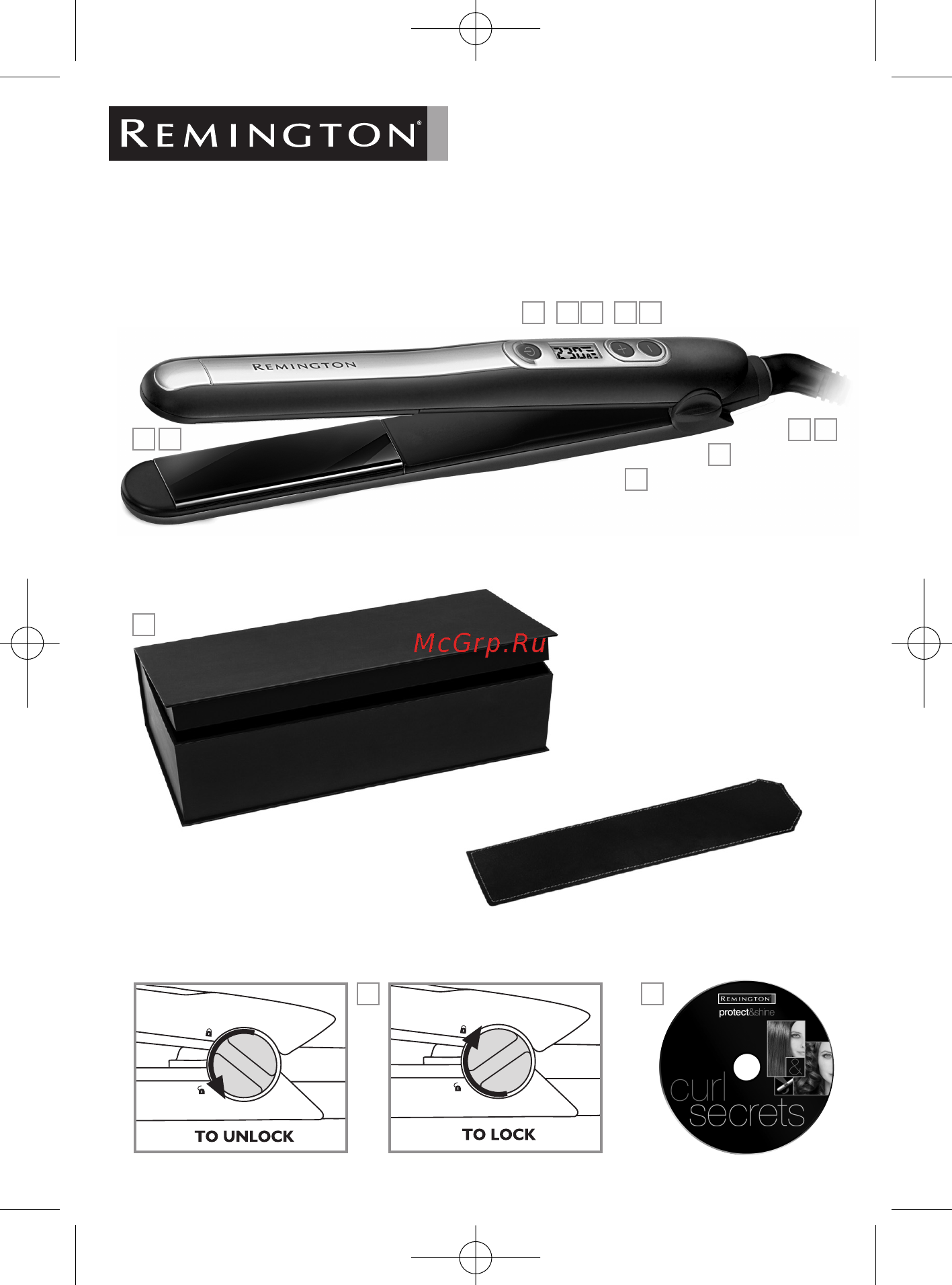 Remington S1051 [2/8] Sleek curl slim