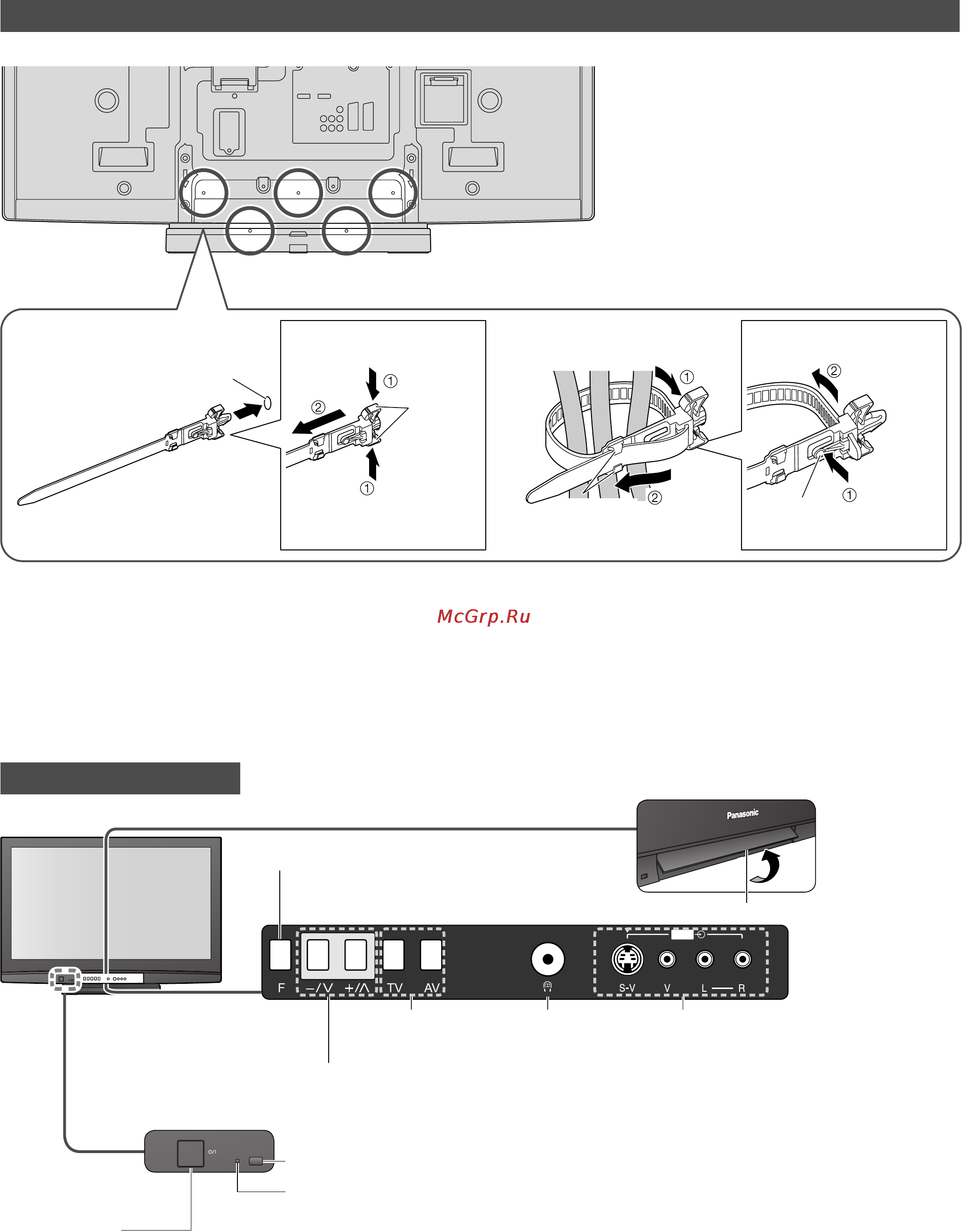 Panasonic TH-R42PV8 [8/44] Идентификация органов управления