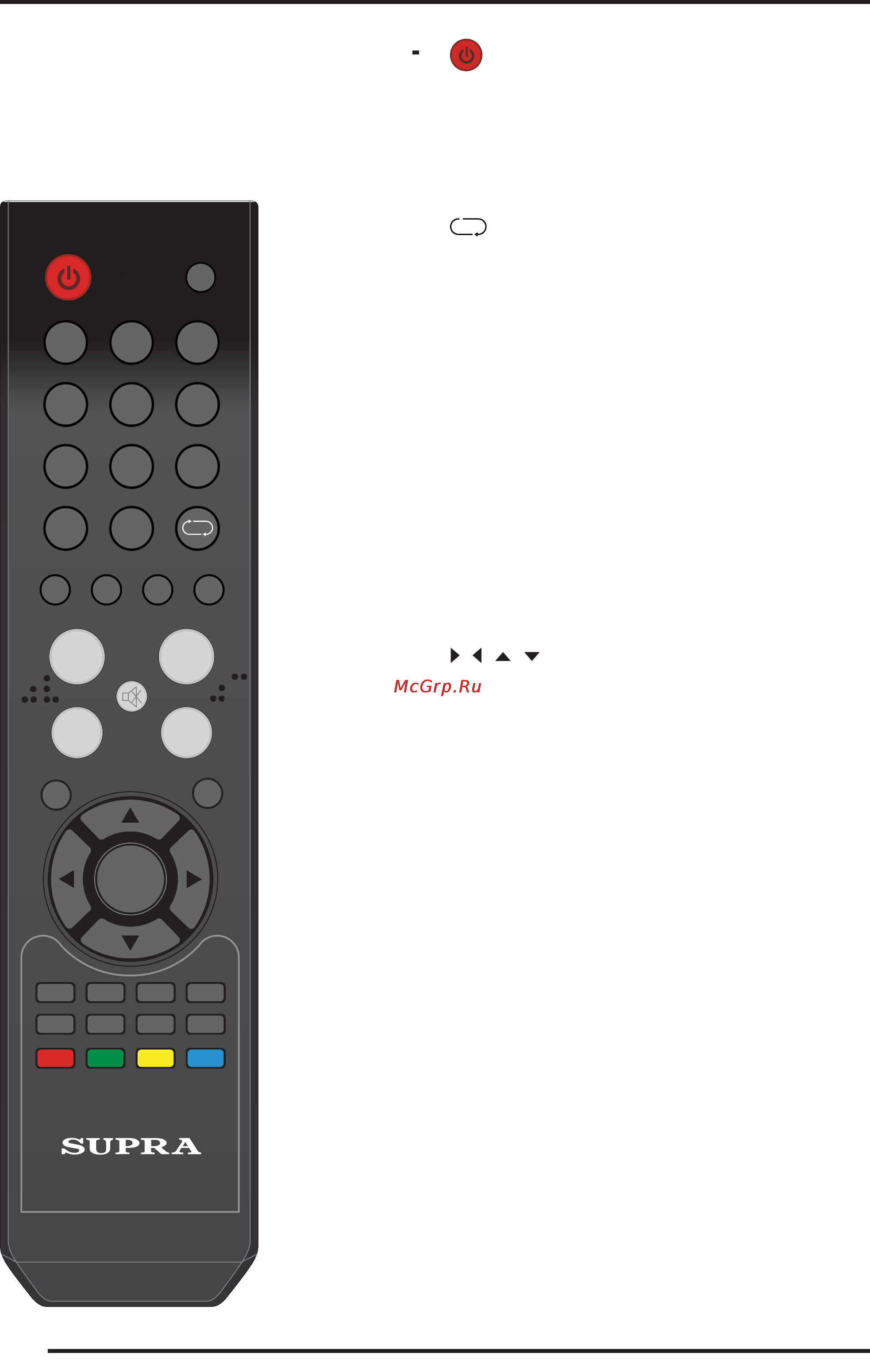 Supra STV-LC1626W [10/20] Руководство по эксплуатации