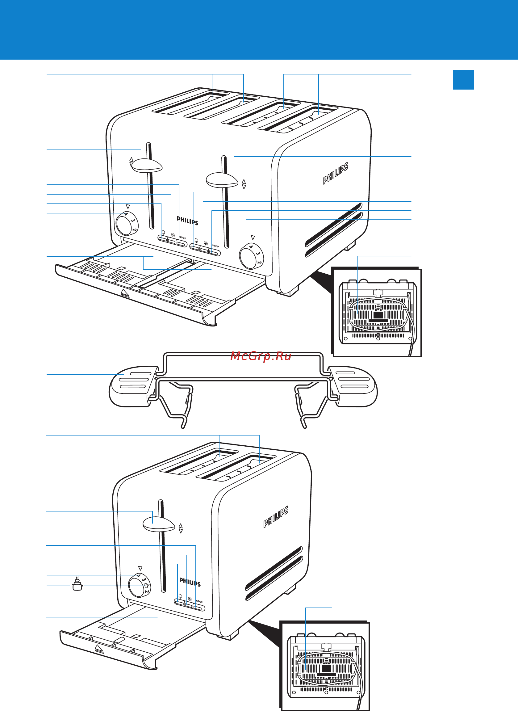 Philips HD 2627 Инструкция по эксплуатации онлайн [3/84] 33935