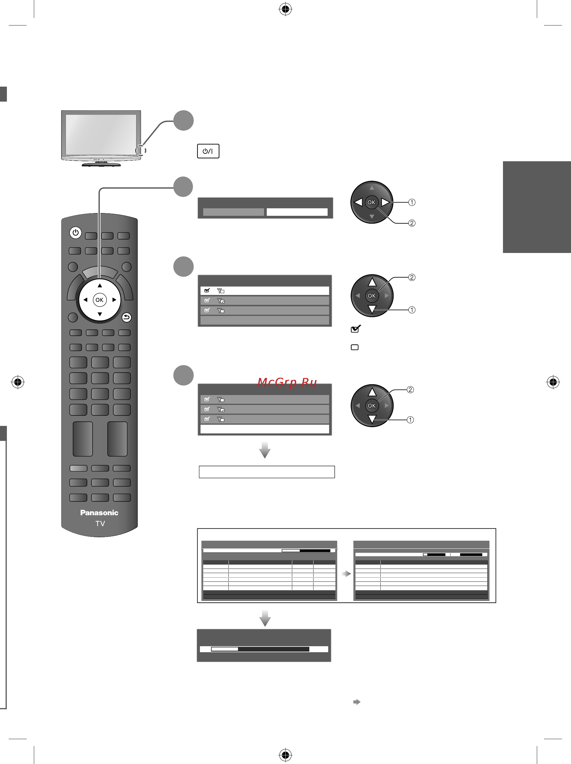 Panasonic TX-LR32U20 [11/64] Aвтонастройка аналоговая