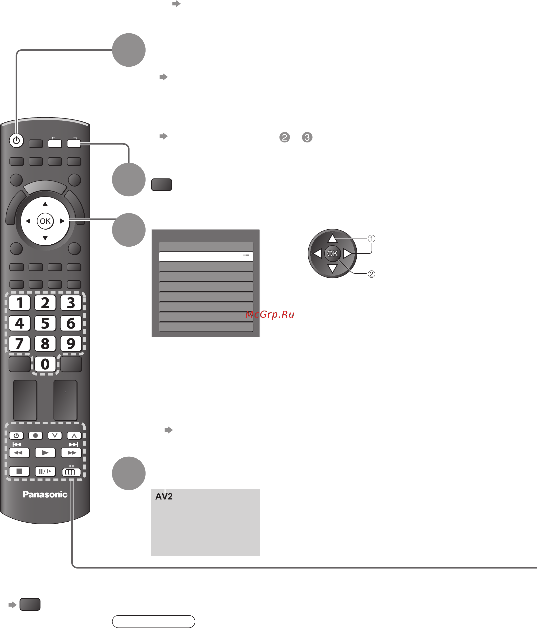 Panasonic TX-PR50G10 [20/60] Просмотр с внешнего входа