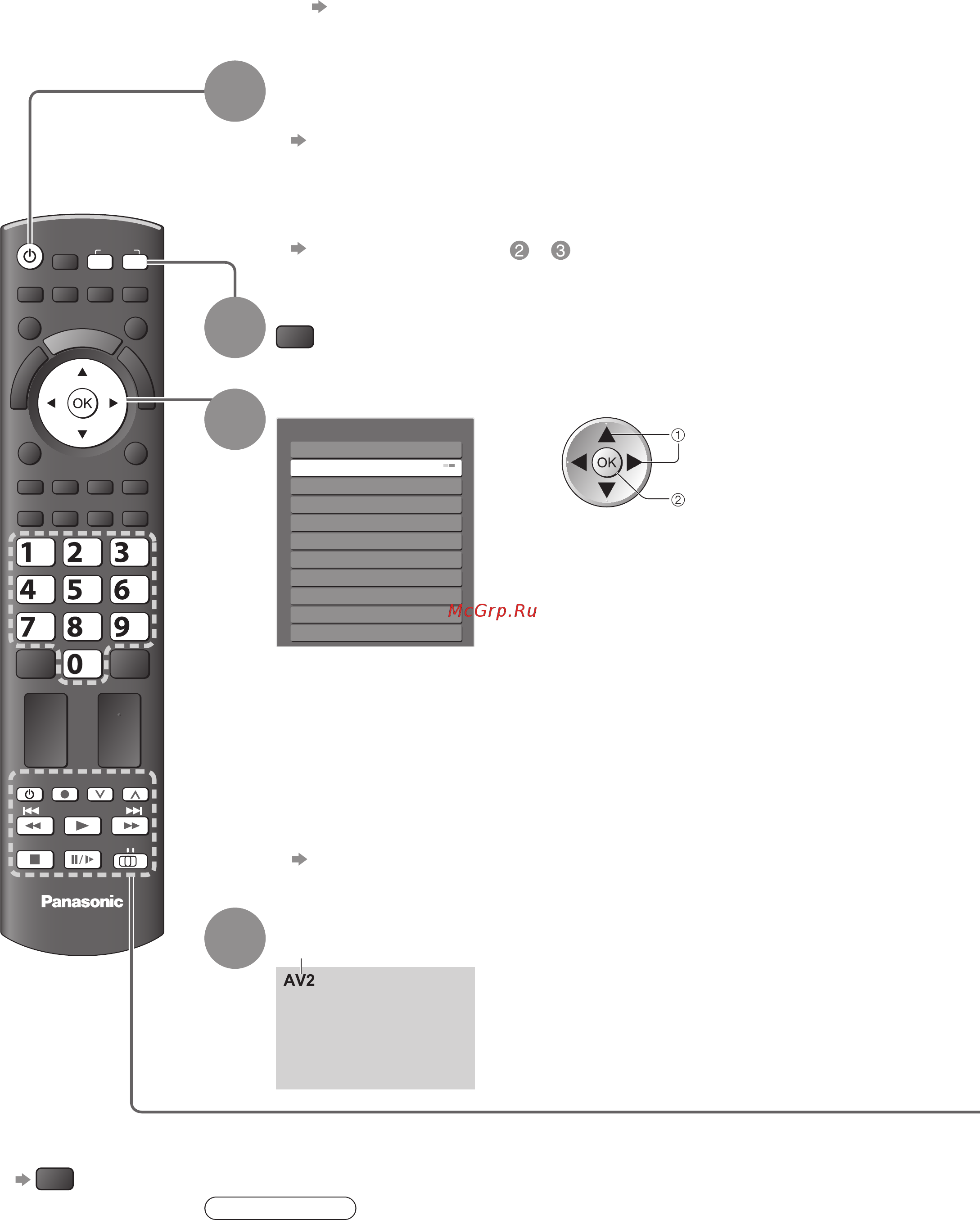 Panasonic TX-PR50V10 [20/68] Просмотр с внешнего входа
