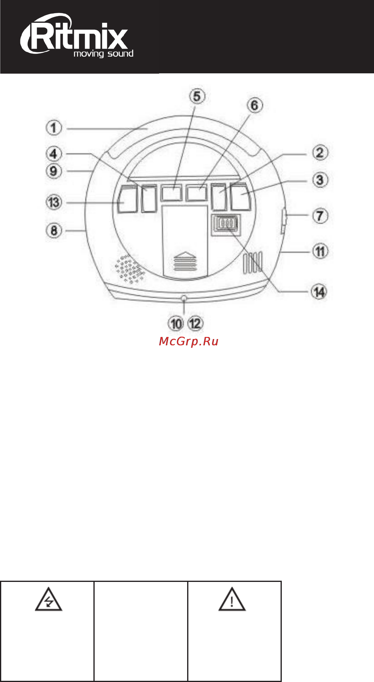 Ritmix RRC-1004 Инструкция по эксплуатации онлайн