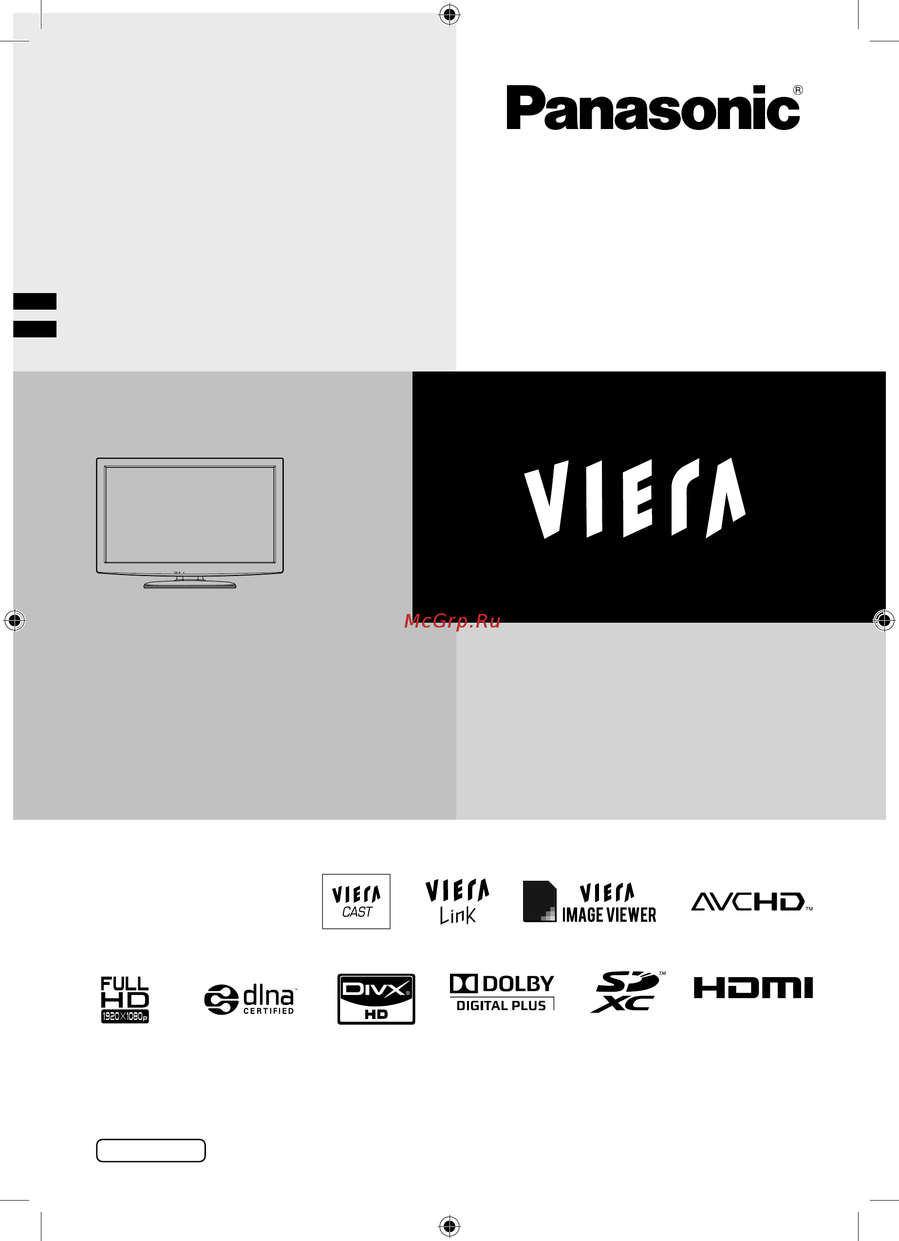 Panasonic VIERA TX-LR37S25 Инструкция по эксплуатации онлайн