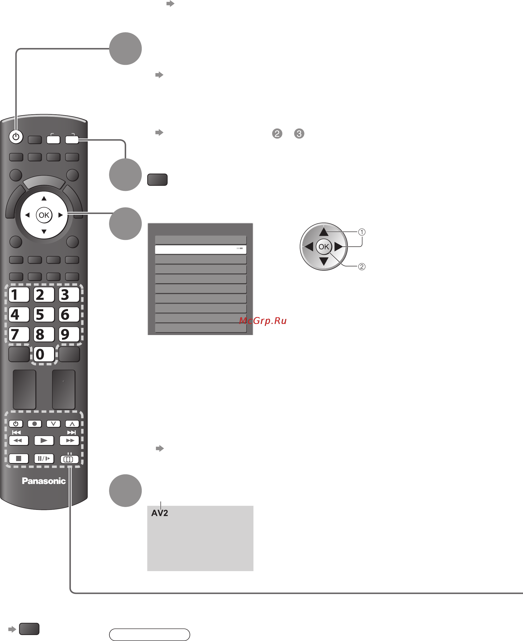 Panasonic TX-LR37V10 [20/68] Просмотр с внешнего входа