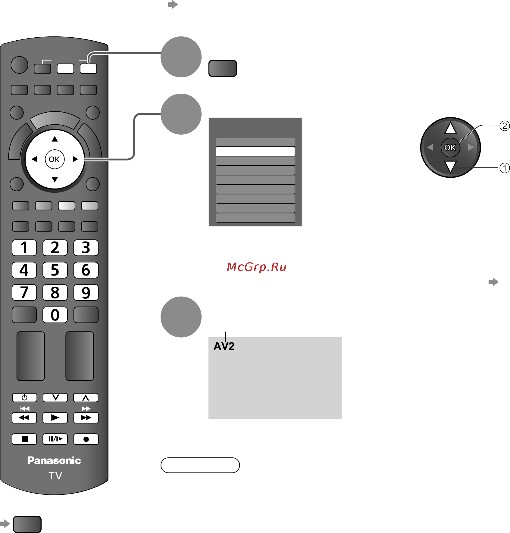 Panasonic TX-LR37G10 [16/48] Просмотр видео и дисков dvd