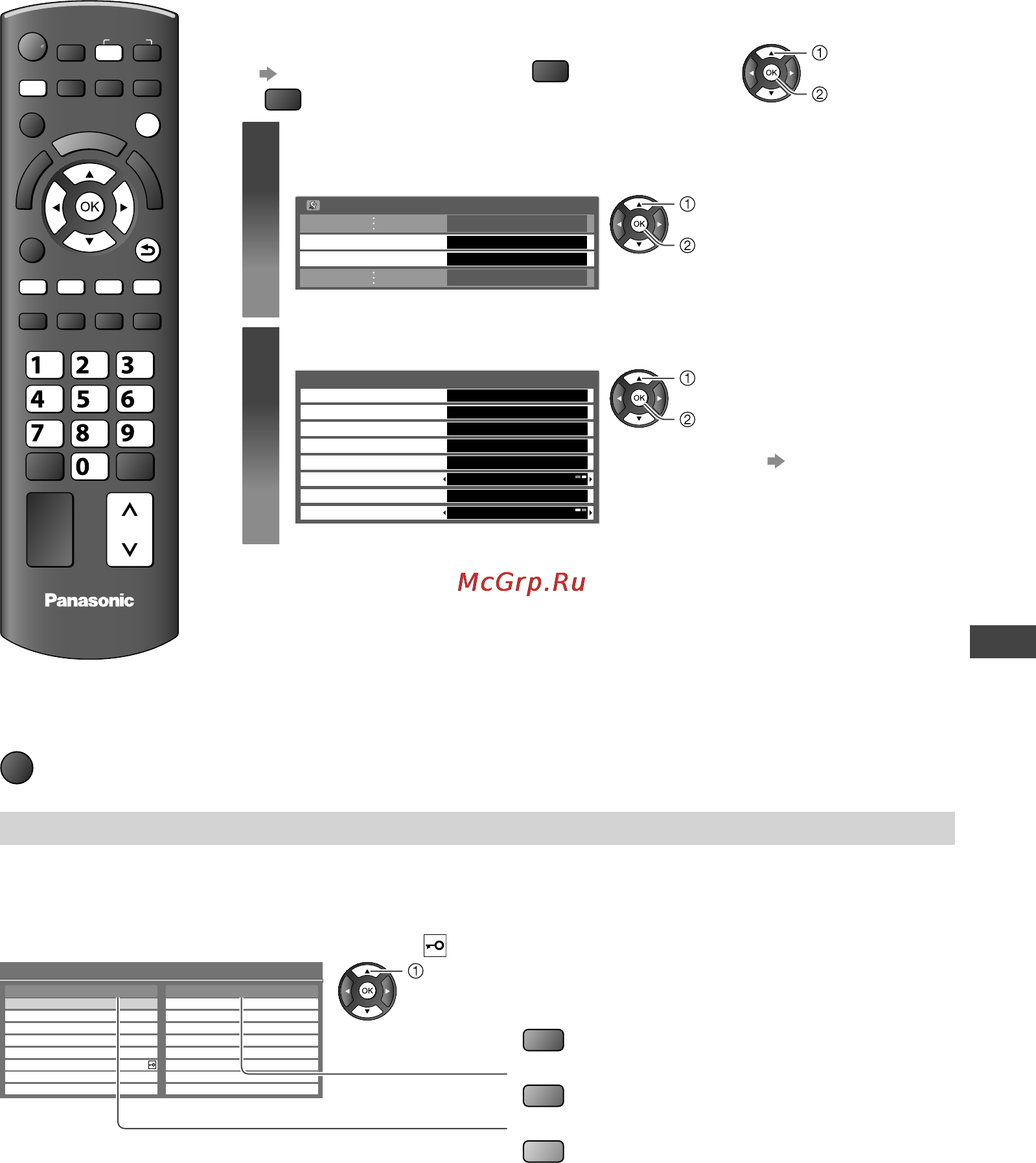 Panasonic TX-LR37U3 [33/72] Настройка и редактирование каналов dvb