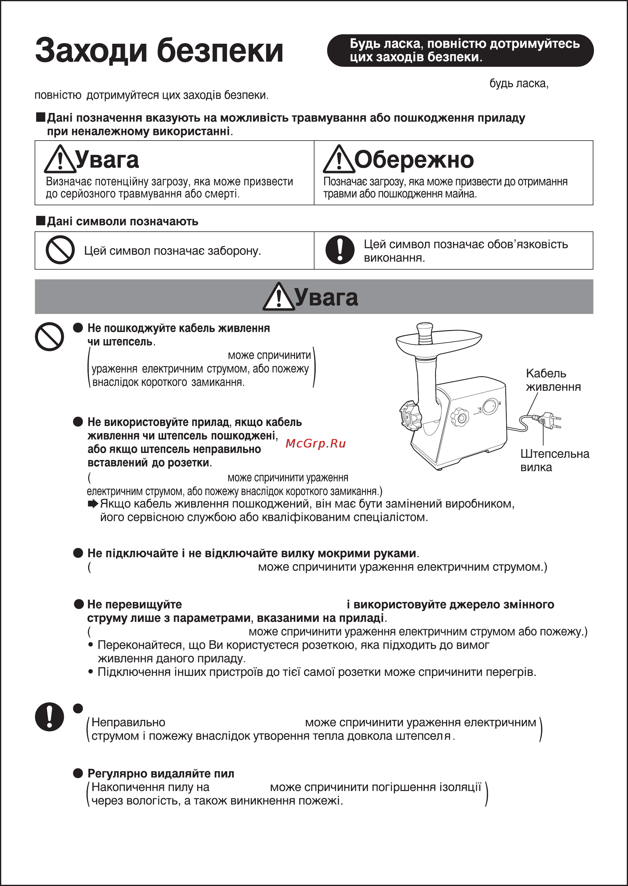 Panasonic MK-MG1000WTQ Инструкция по эксплуатации онлайн [10/10] 34217