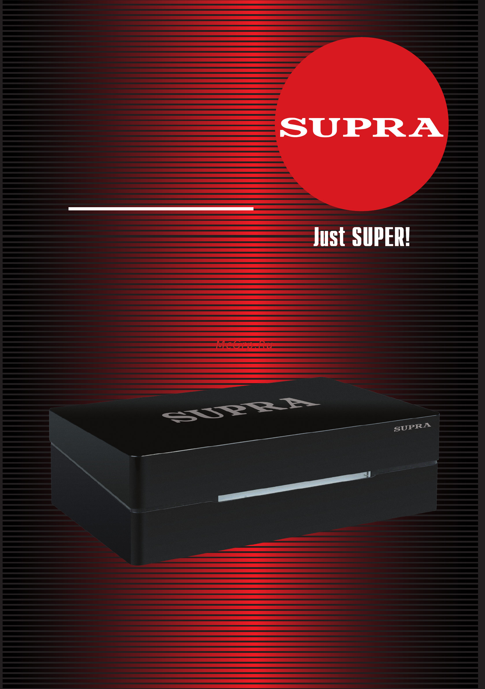 Supra MP-21 Инструкция по эксплуатации онлайн