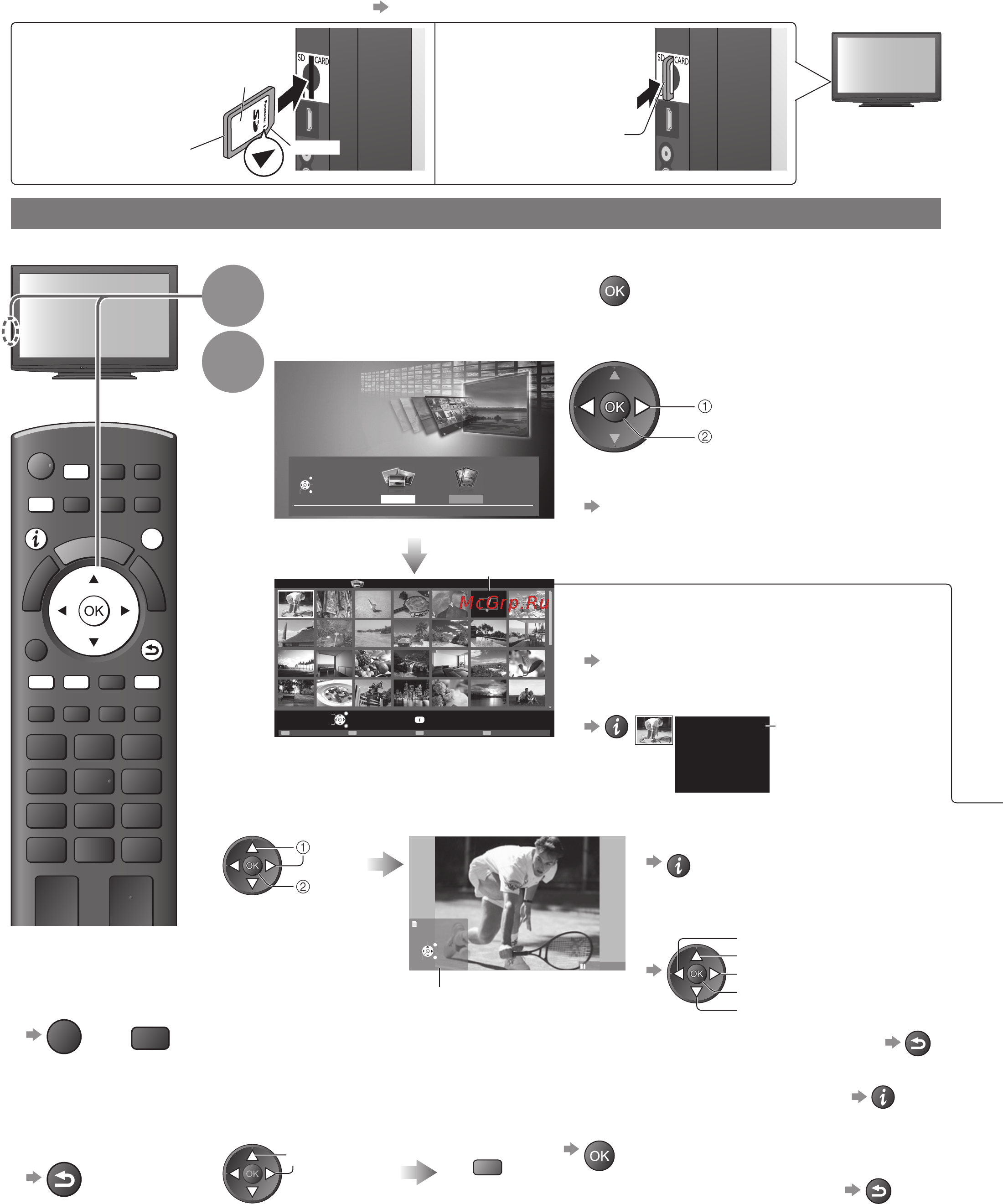 Panasonic VIERA TX-PR42S20 [42/64] Использование медиаплеера