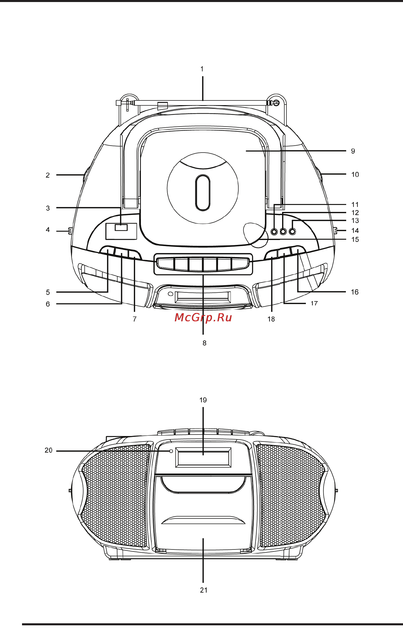 Supra BB-CD607 [6/16] Руководство по эксплуатации