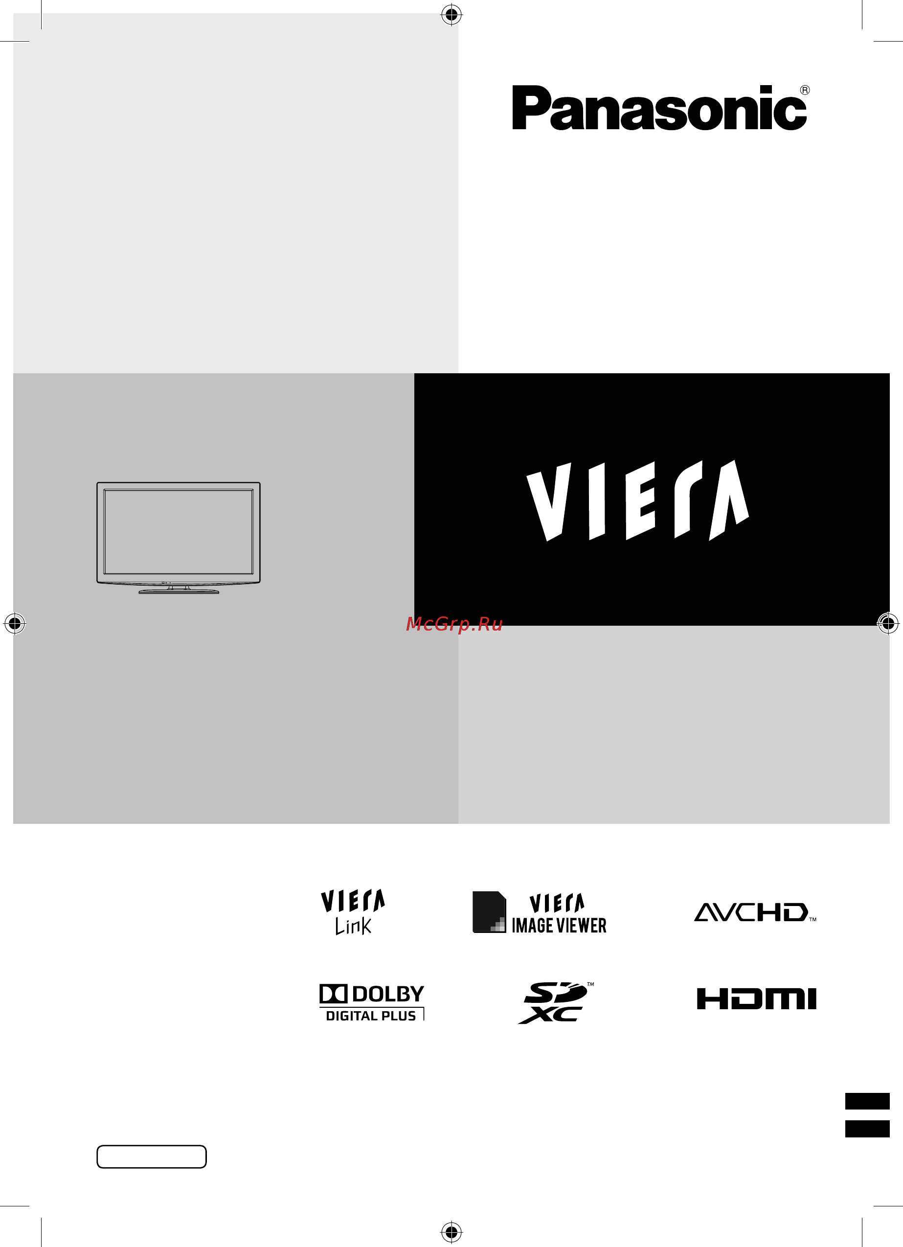 Panasonic VIERA TX-LR32X20 Инструкция по эксплуатации онлайн