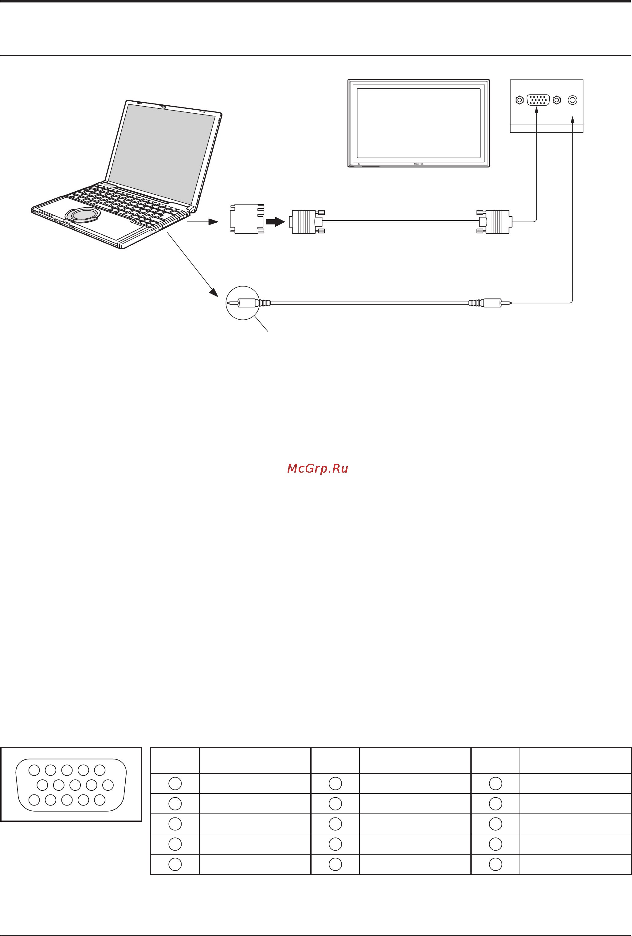 Panasonic TH-42PS10RK [10/60] Подсоединения