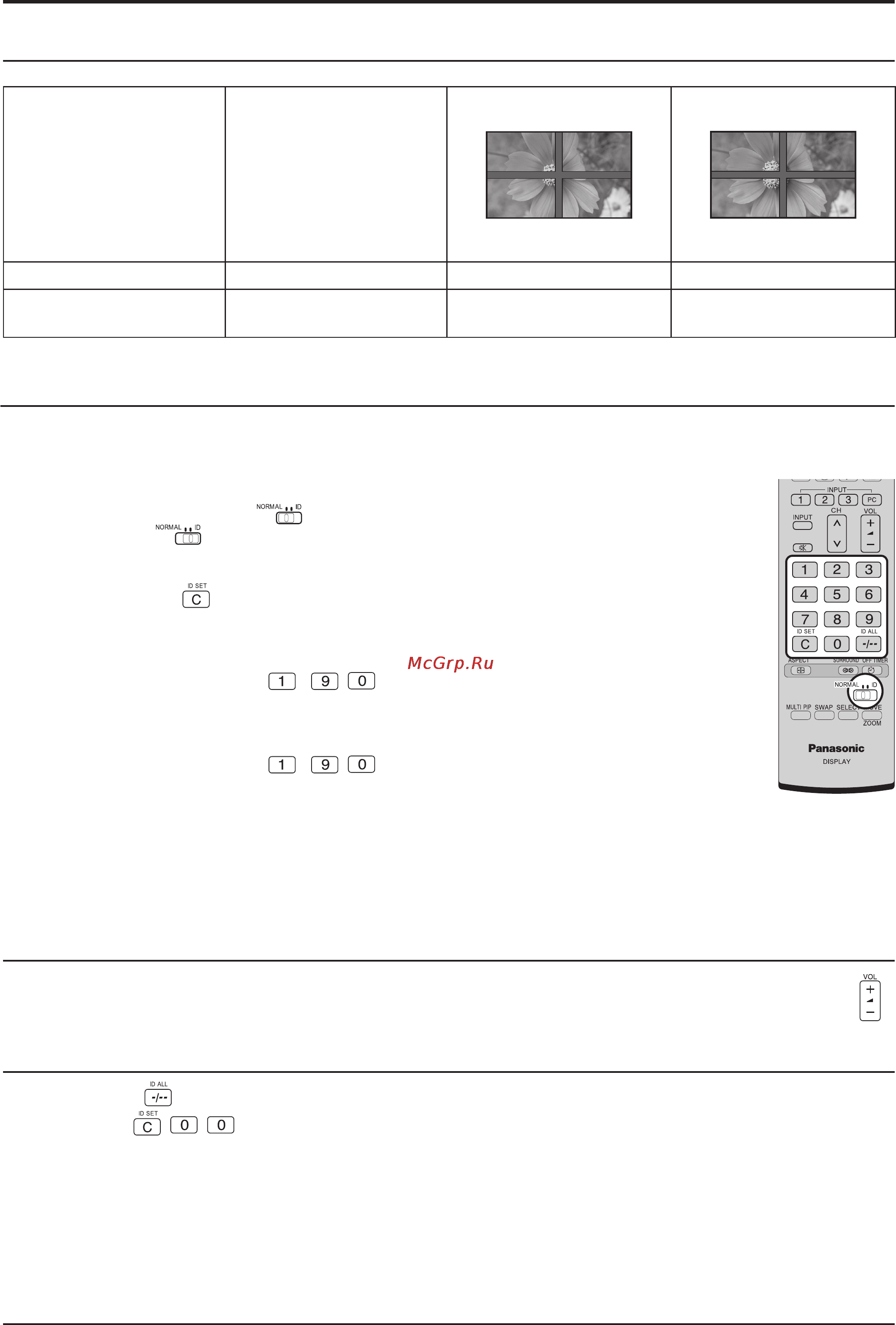Panasonic TH-42PS10RK [38/60] Настройка f скрывать видео на стыке