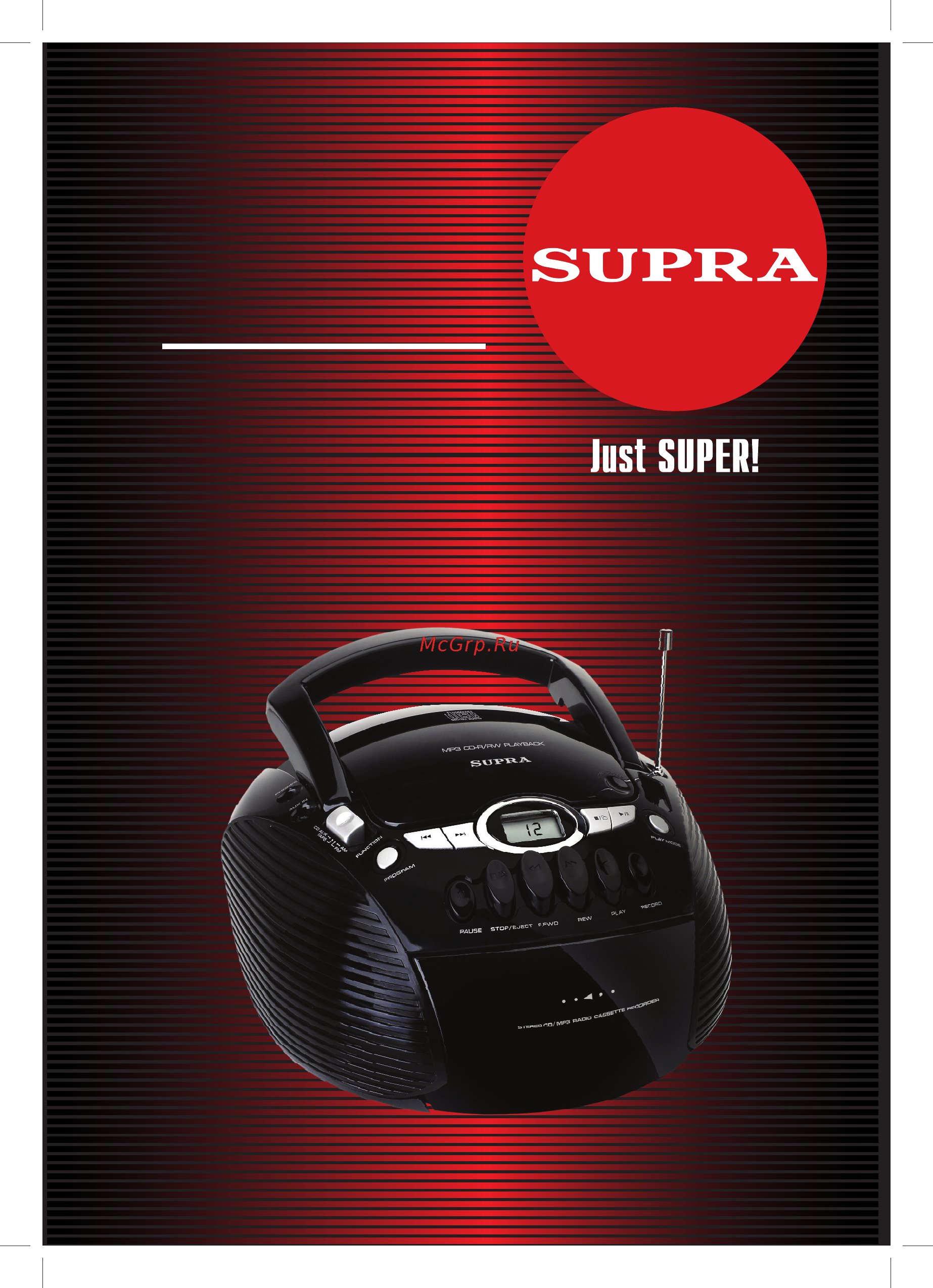 Supra BB-CD107 Инструкция по эксплуатации онлайн