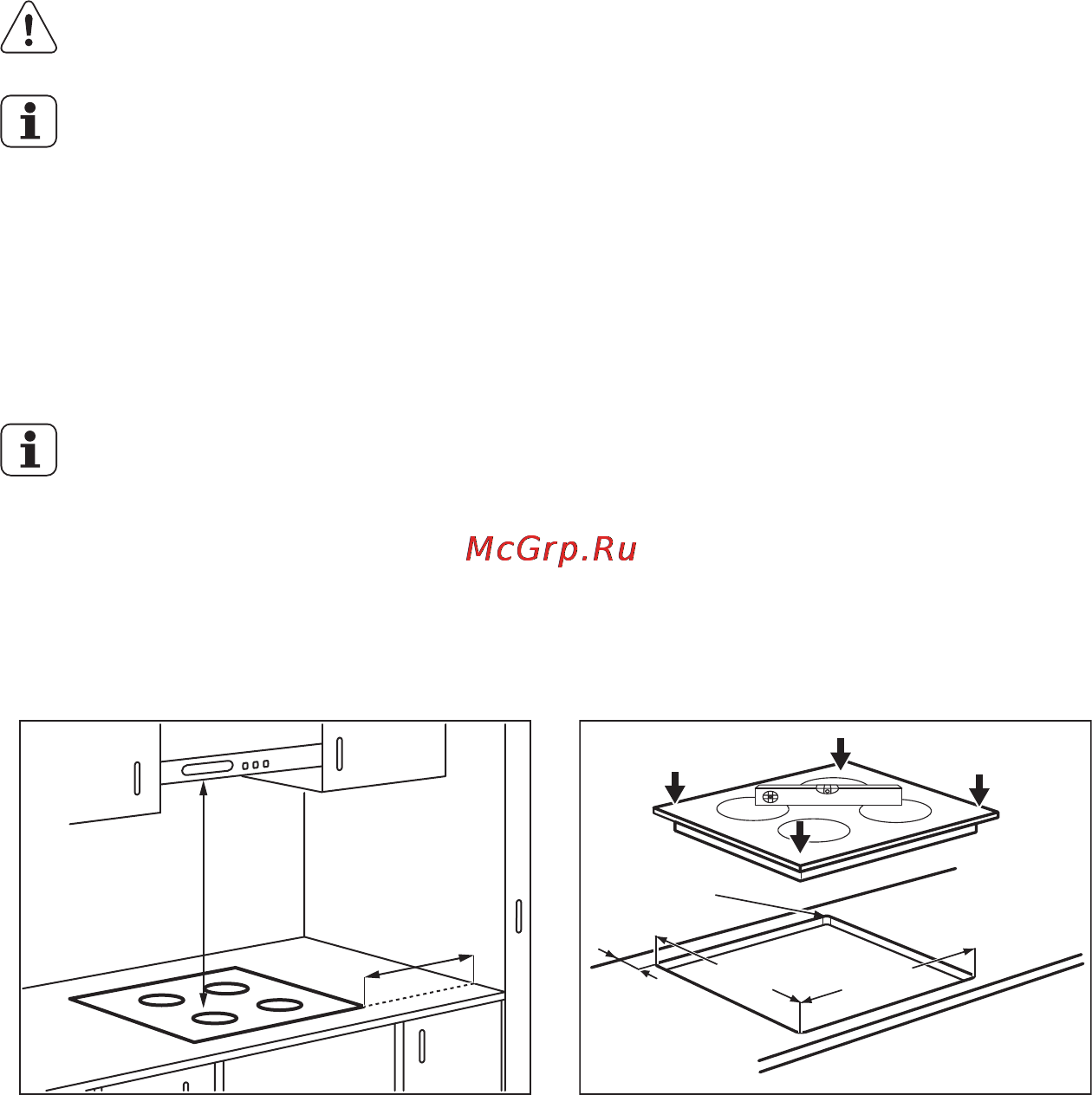 Electrolux EHF 6547 XOK [12/56] Paigaldusjuhised