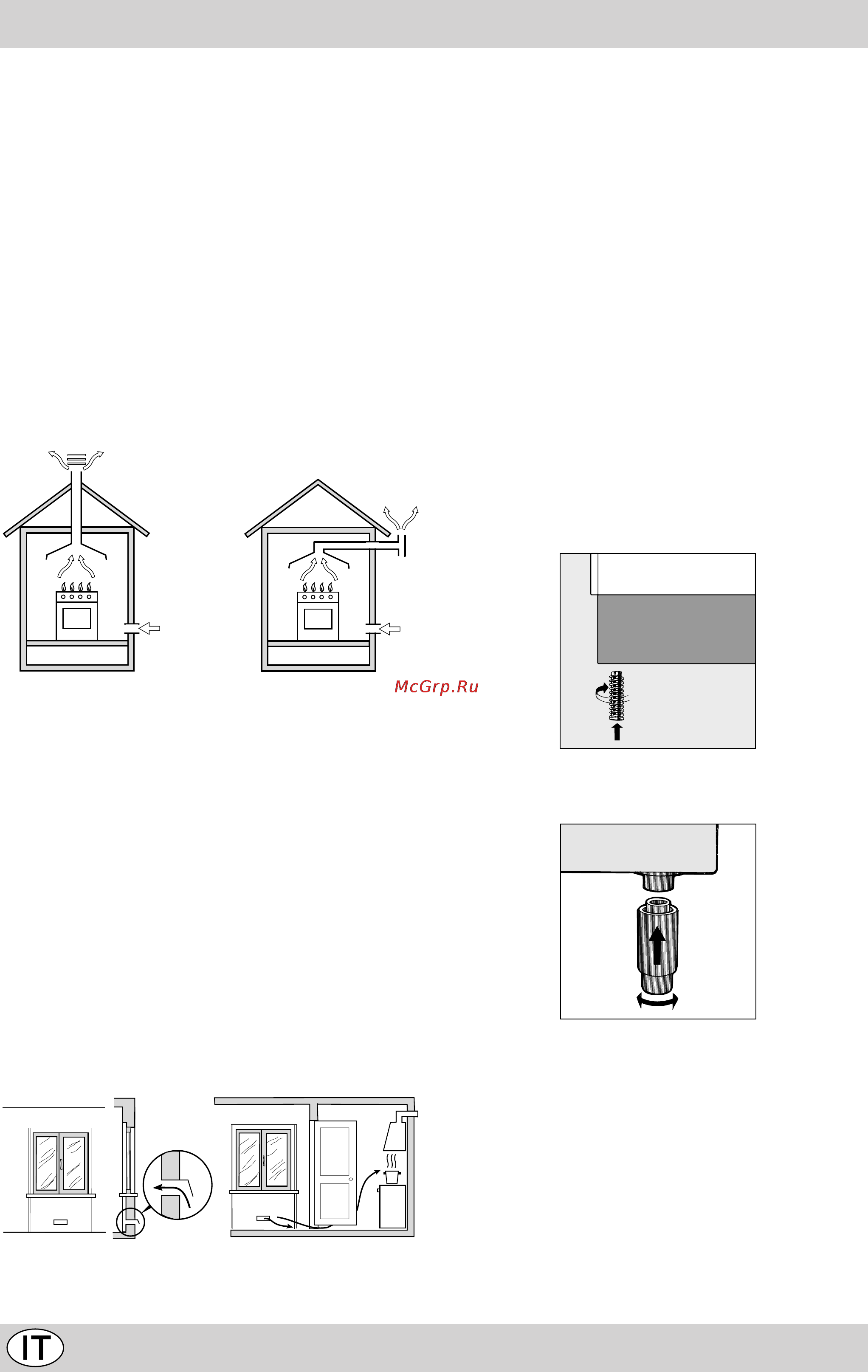 Indesit K6G52S/R [4/40] Istruzioni per l installazione