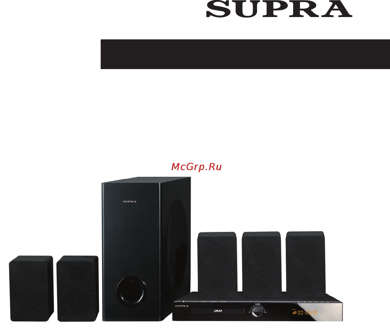 Supra SHT-405XK Инструкция по эксплуатации онлайн