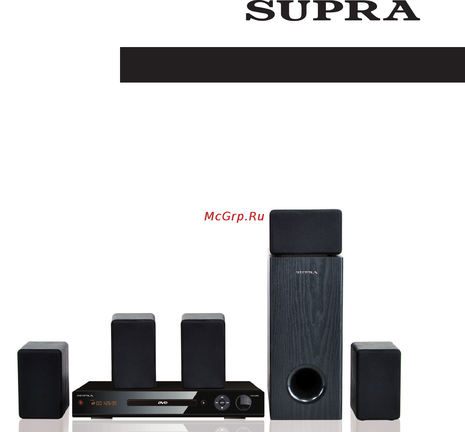 Supra SHT-404XK Инструкция по эксплуатации онлайн